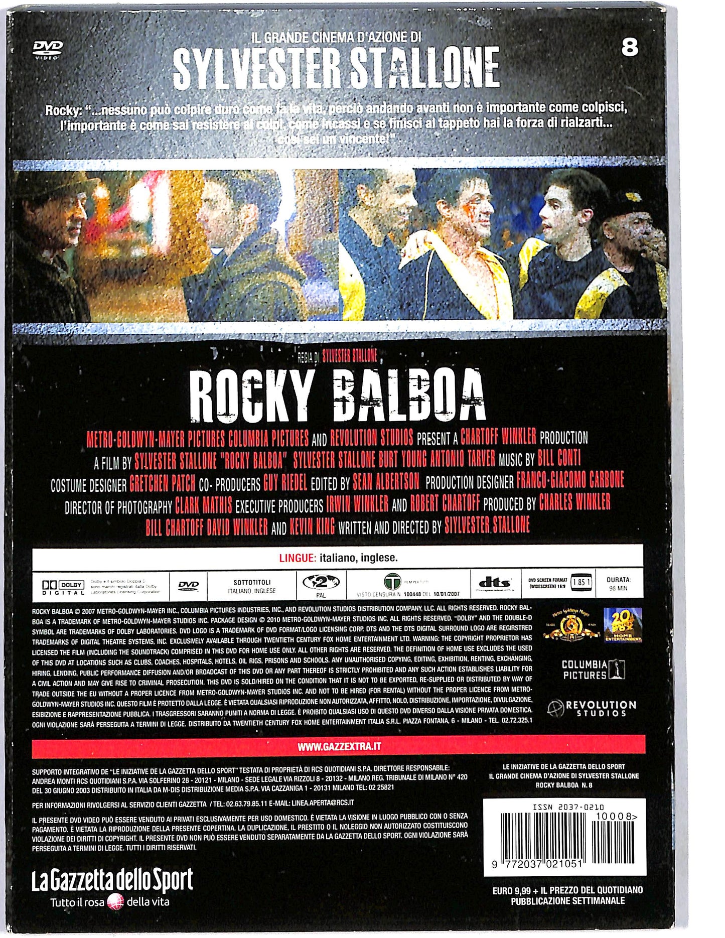 EBOND Rocky Balboa EDITORIALE DVD D637529