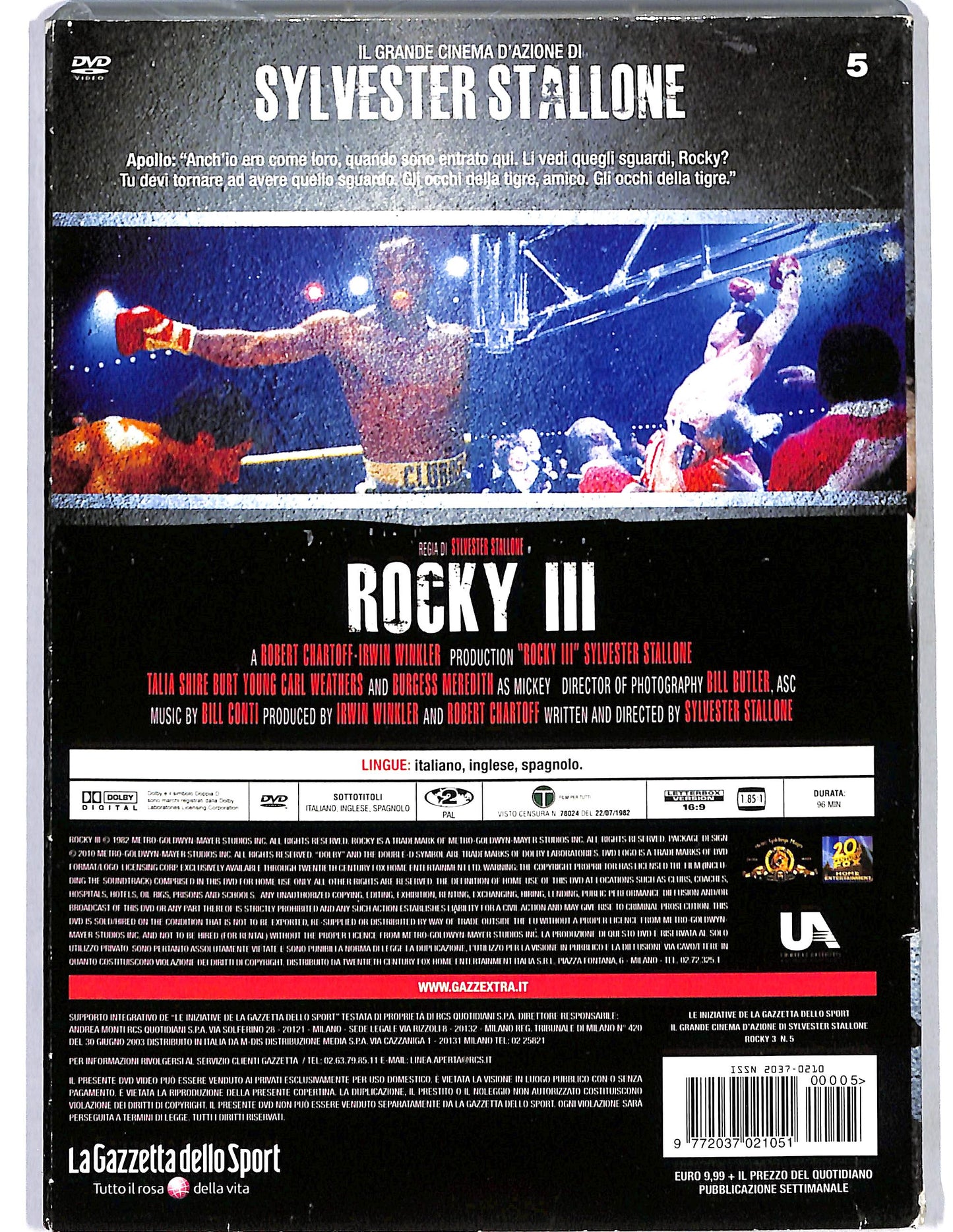 EBOND Rocky III EDITORIALE DVD D637537