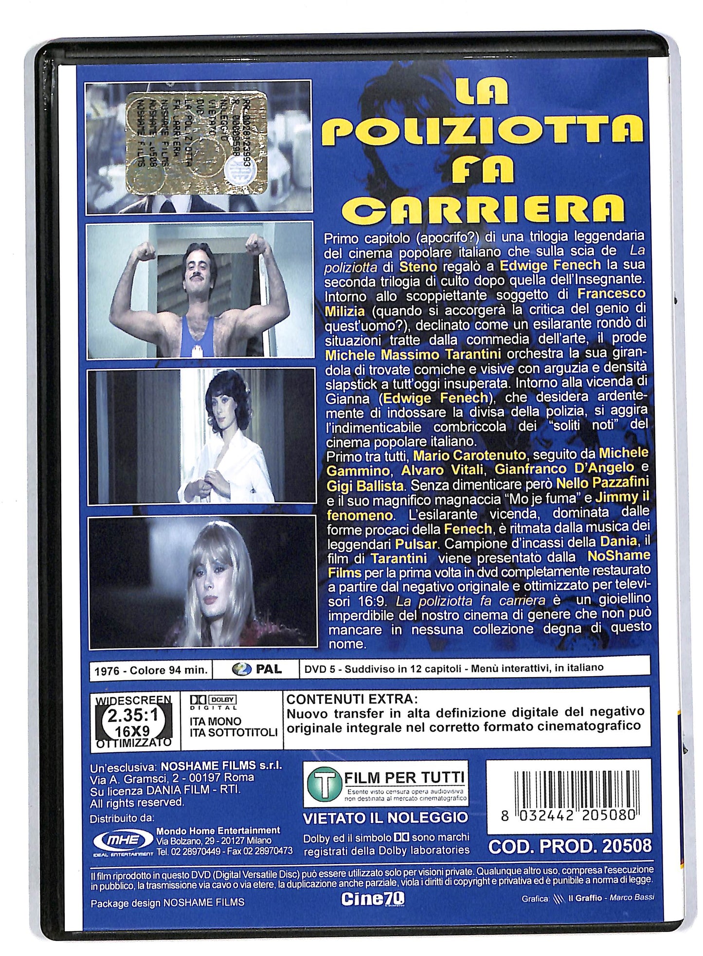 EBOND La Poliziotta Fa Carriera DVD DB552142