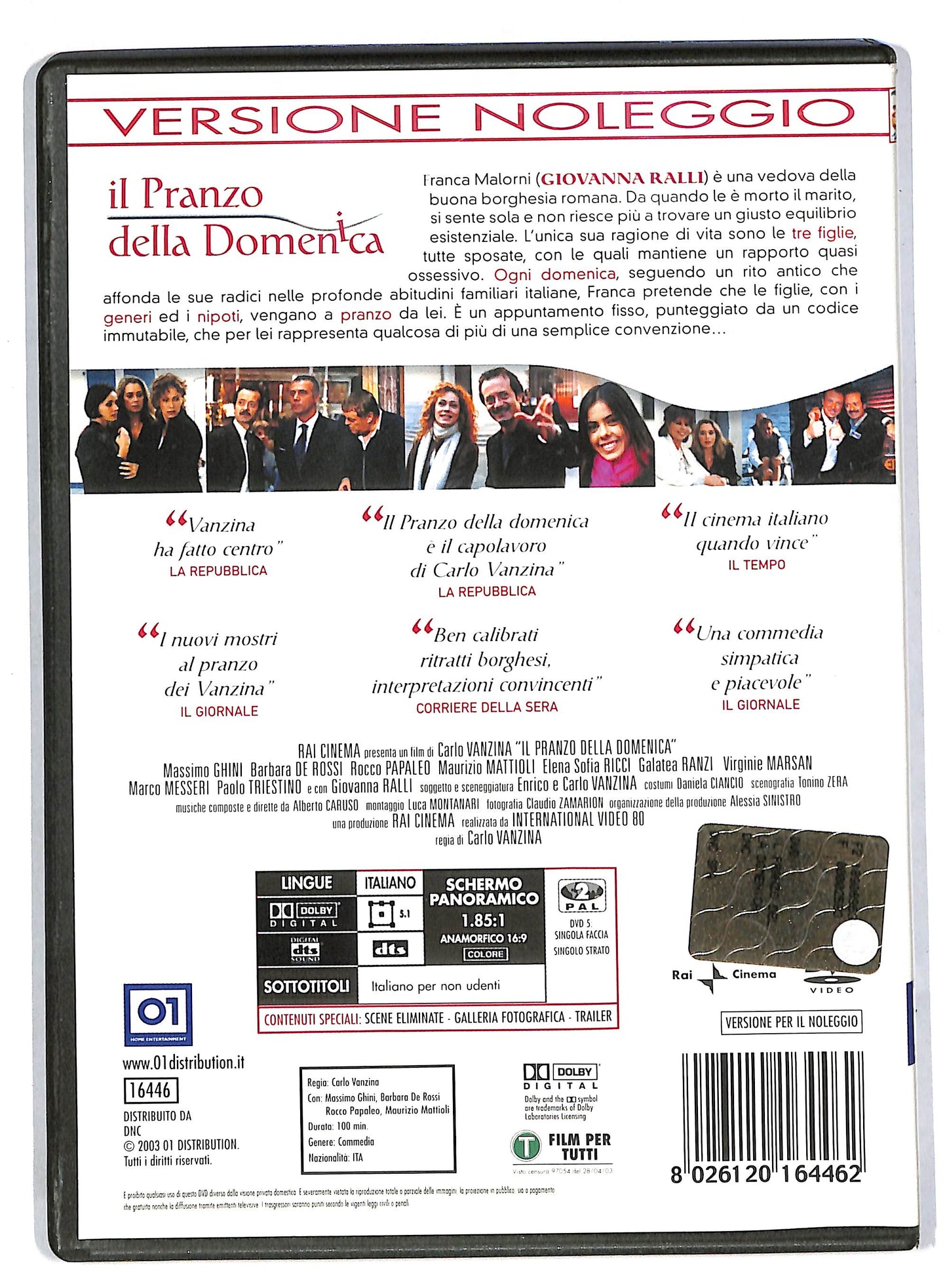 EBOND Il pranzo della domenica NOLEGGIO DVD DB552151
