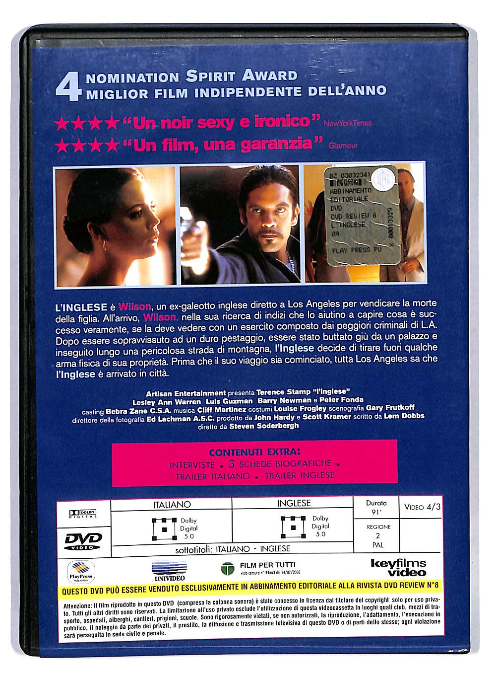 EBOND L'inglese The Limey Editoriale DVD DB552325