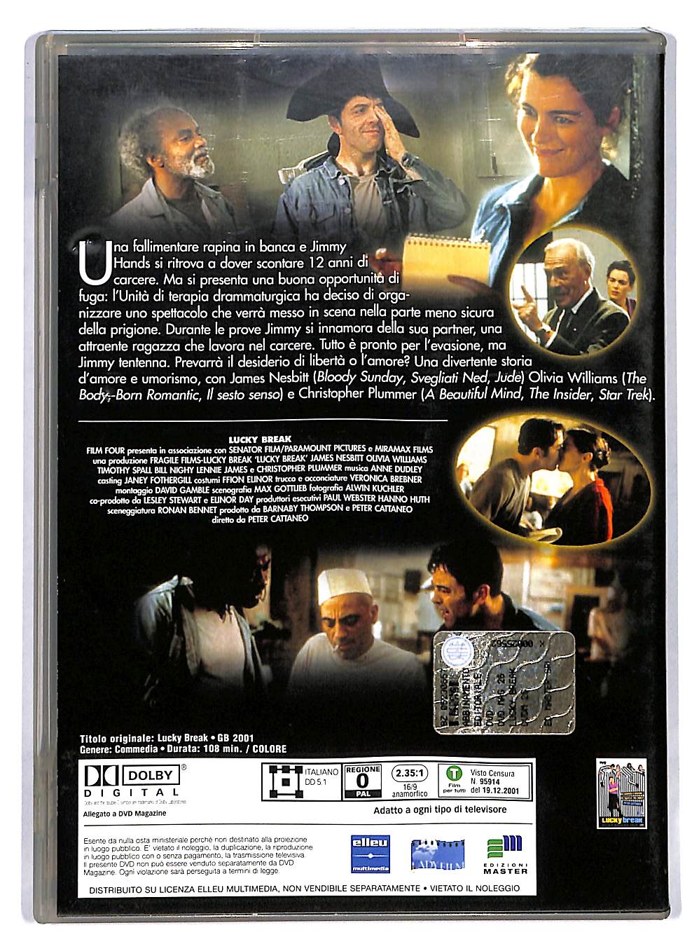 EBOND Lucky Break (2001) Di Peter Cattaneo Editoriale DVD DB552346
