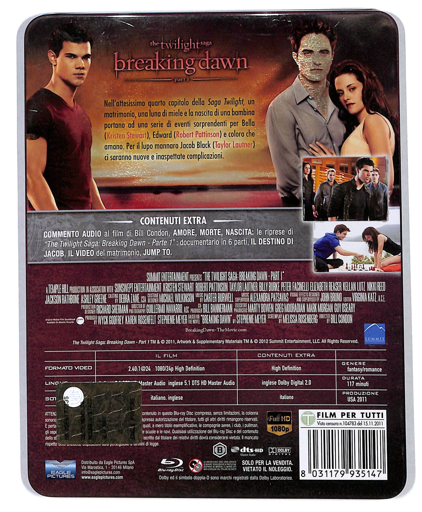 EBOND Breaking Dawn - Parte 1 - The Twilight Saga BLURAY BLURAY BLURAY DB552622