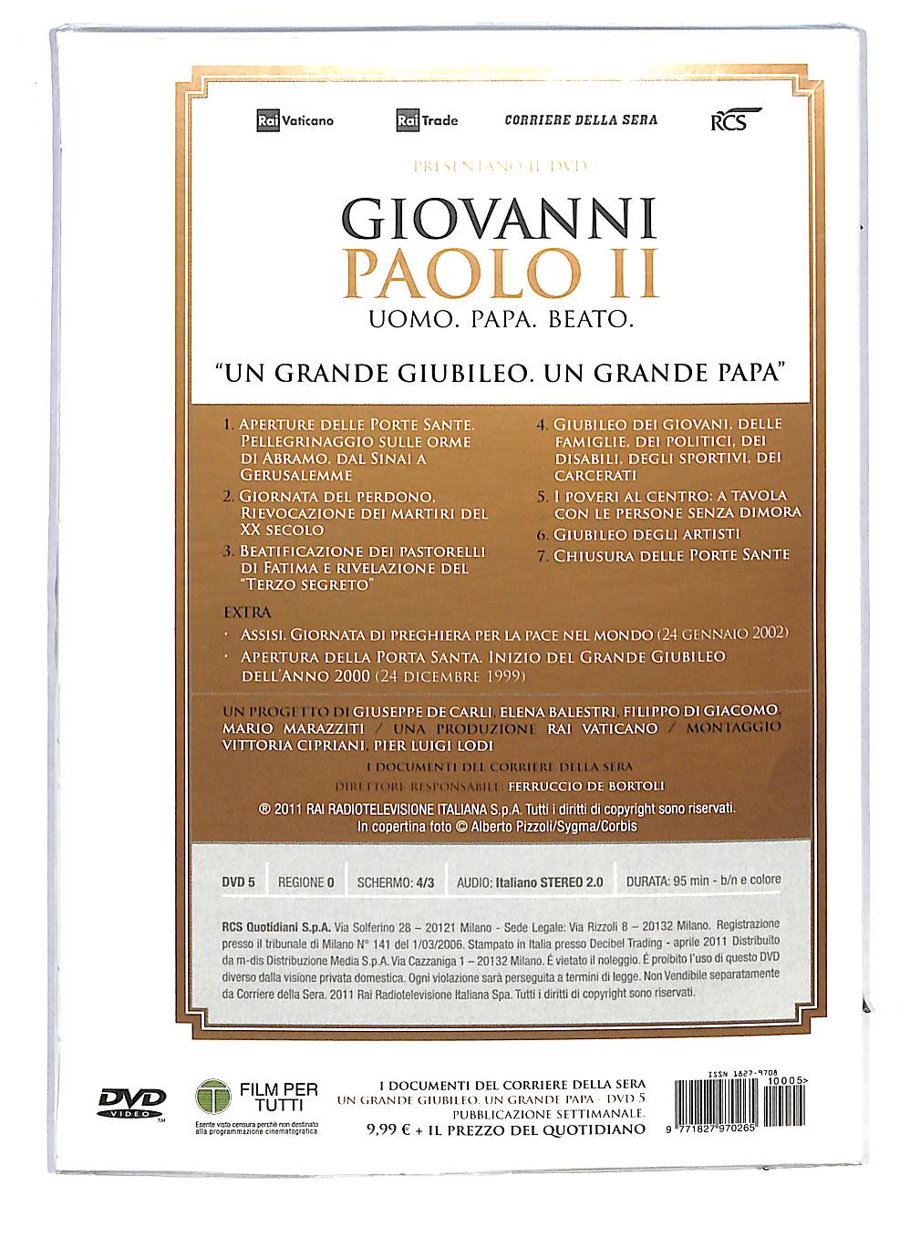 EBOND Giovanni Paolo II Volume 5 Slipcase EDITORIALE DVD DB552924