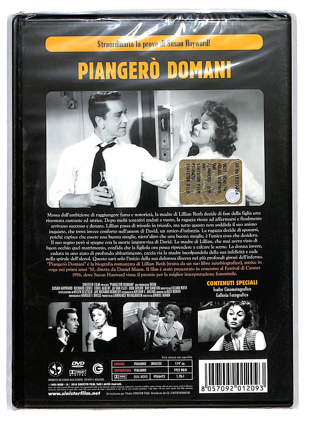 EBOND Piangero Domani DVD DB553303