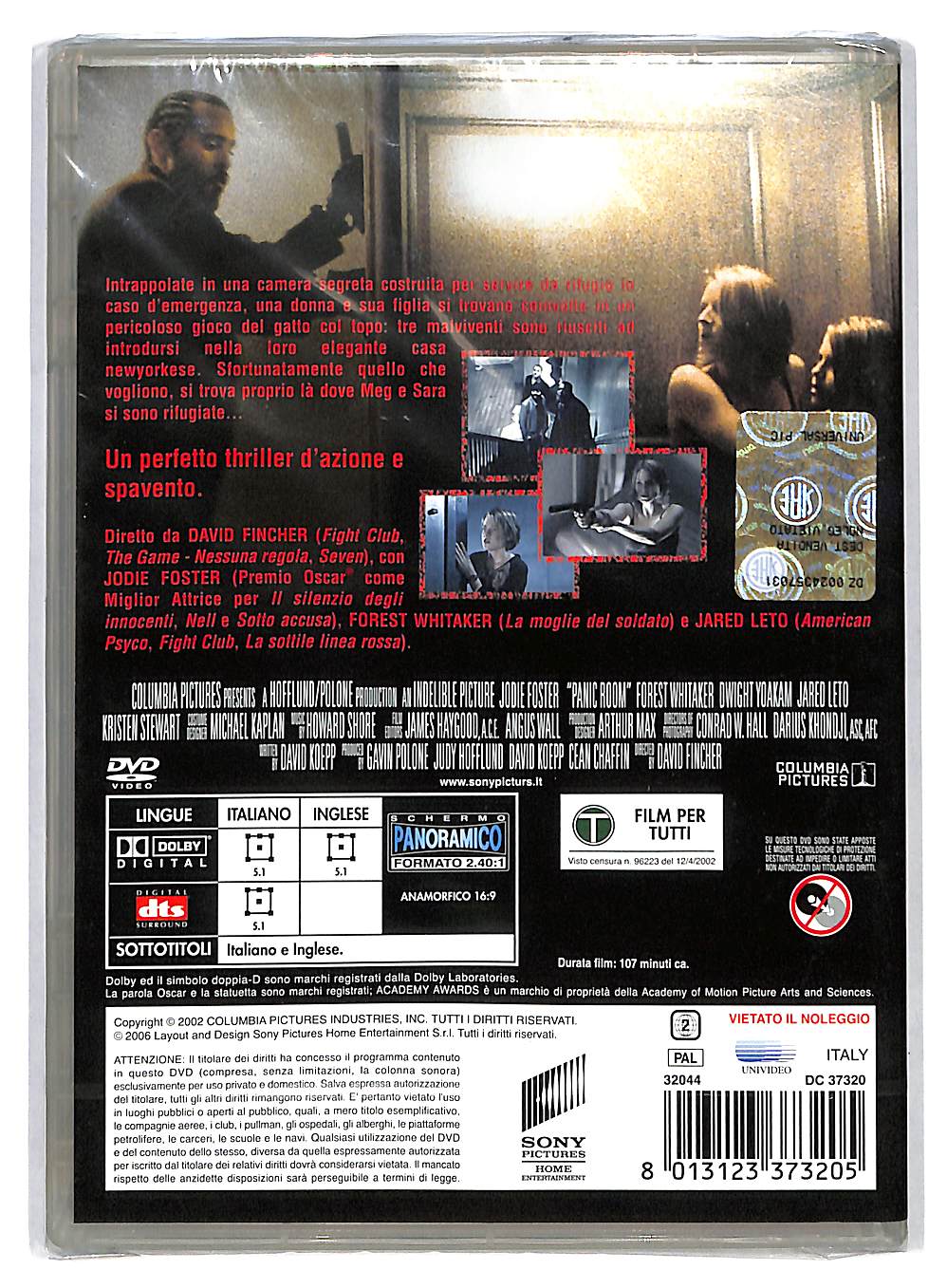 EBOND Panic Room DVD DB553327