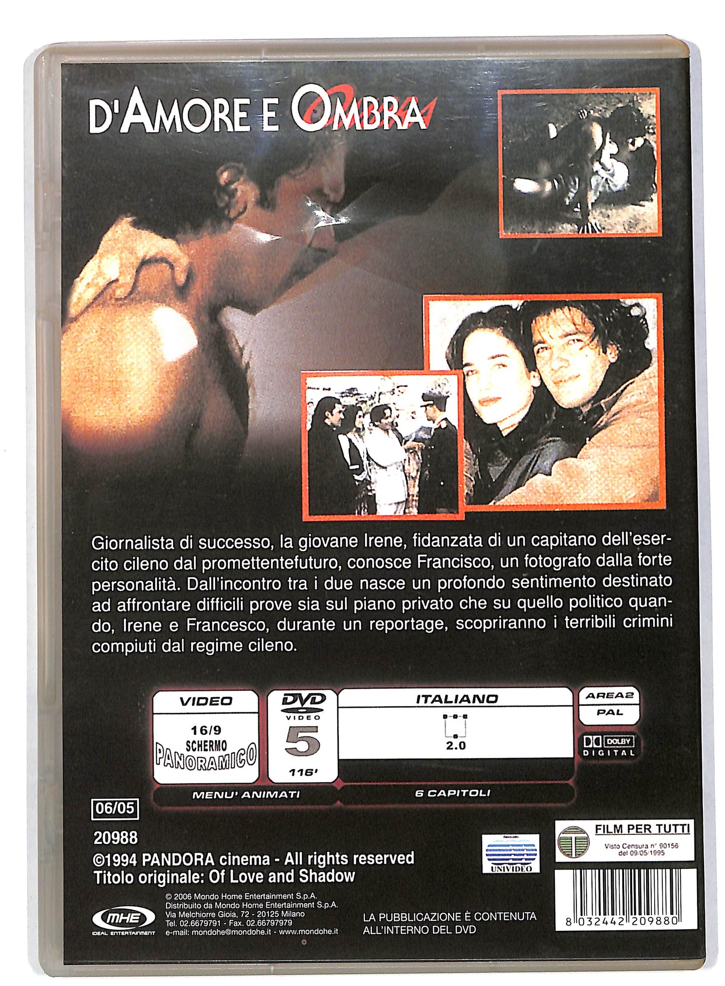 EBOND D'amore e ombra DVD DB553612