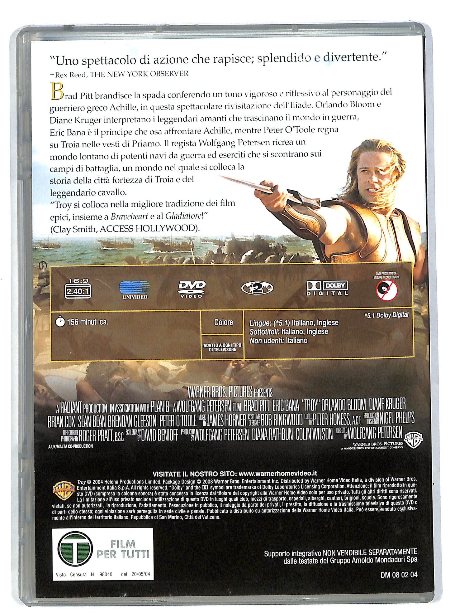 EBOND Troy EDITORIALE DVD DB553810