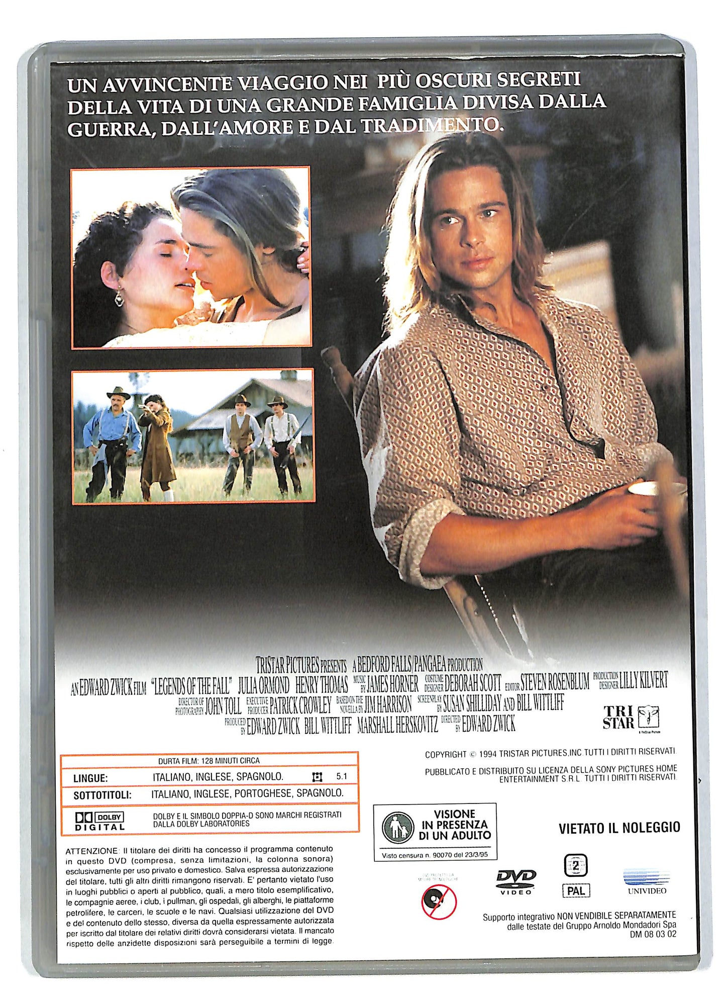 EBOND Vento di passioni EDITORIALE DVD DB553813