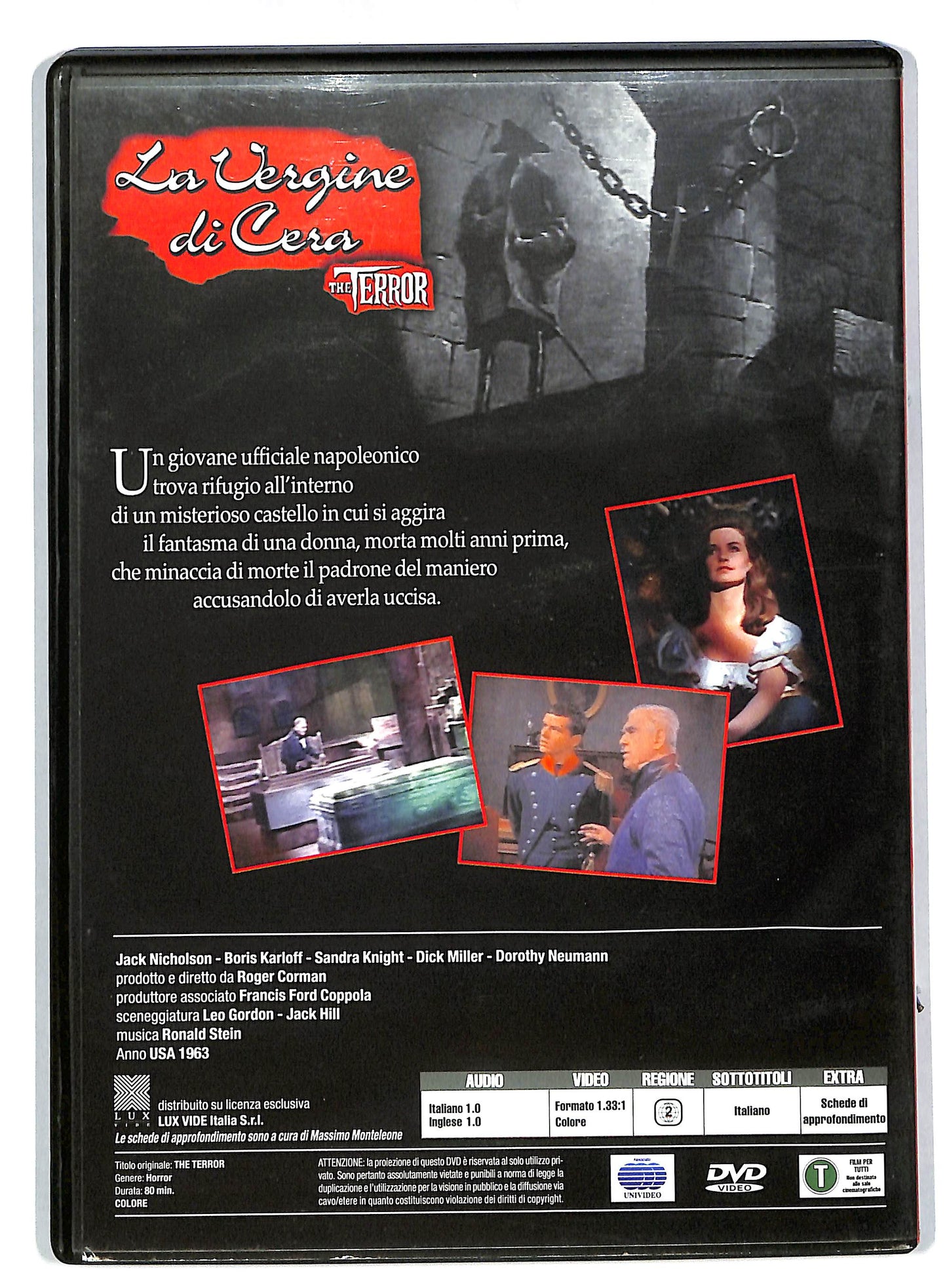 EBOND La vergine di cera EDITORIALE DVD DB553819