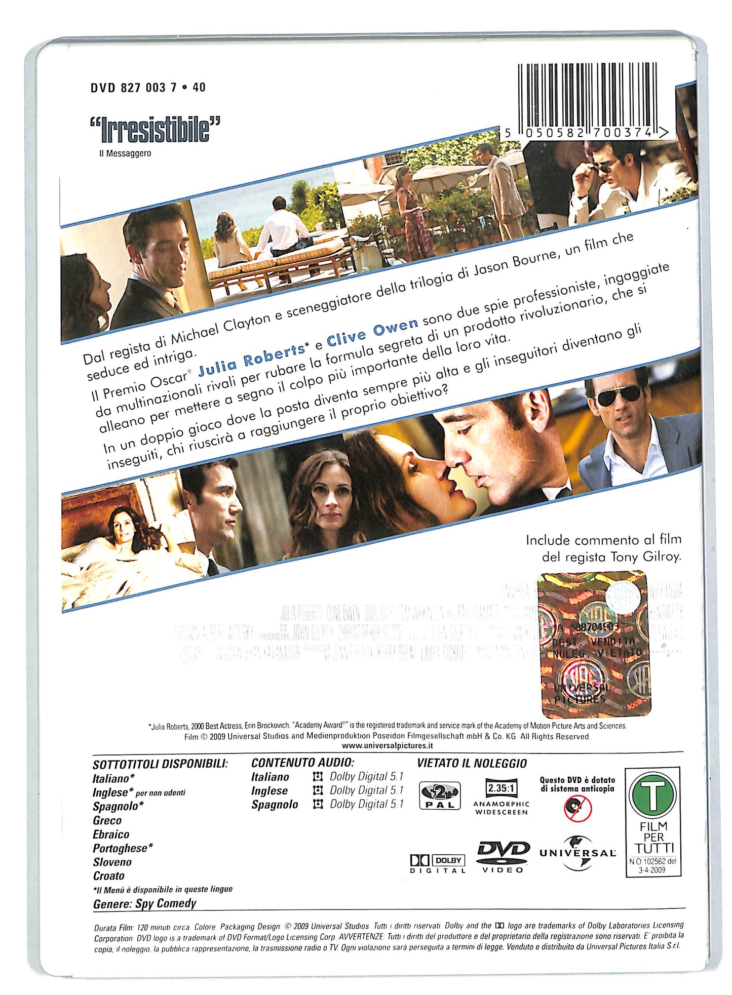 EBOND Duplicity DVD DB553821
