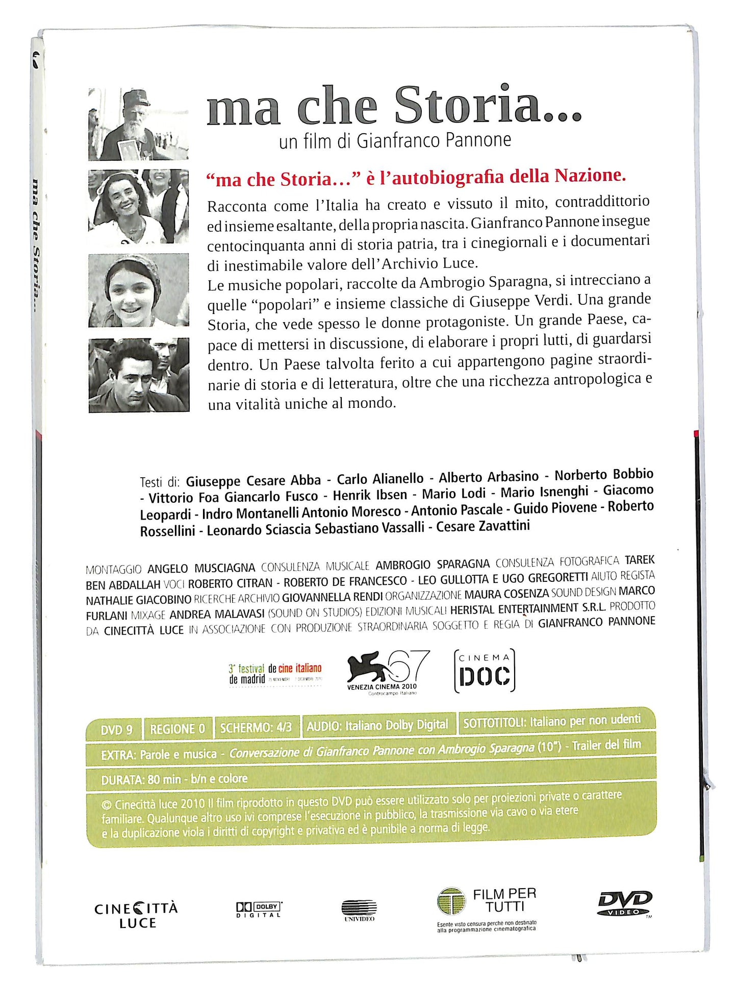 EBOND Ma che Storia... 1861 - 2011 EDITORIALE DVD DB553842