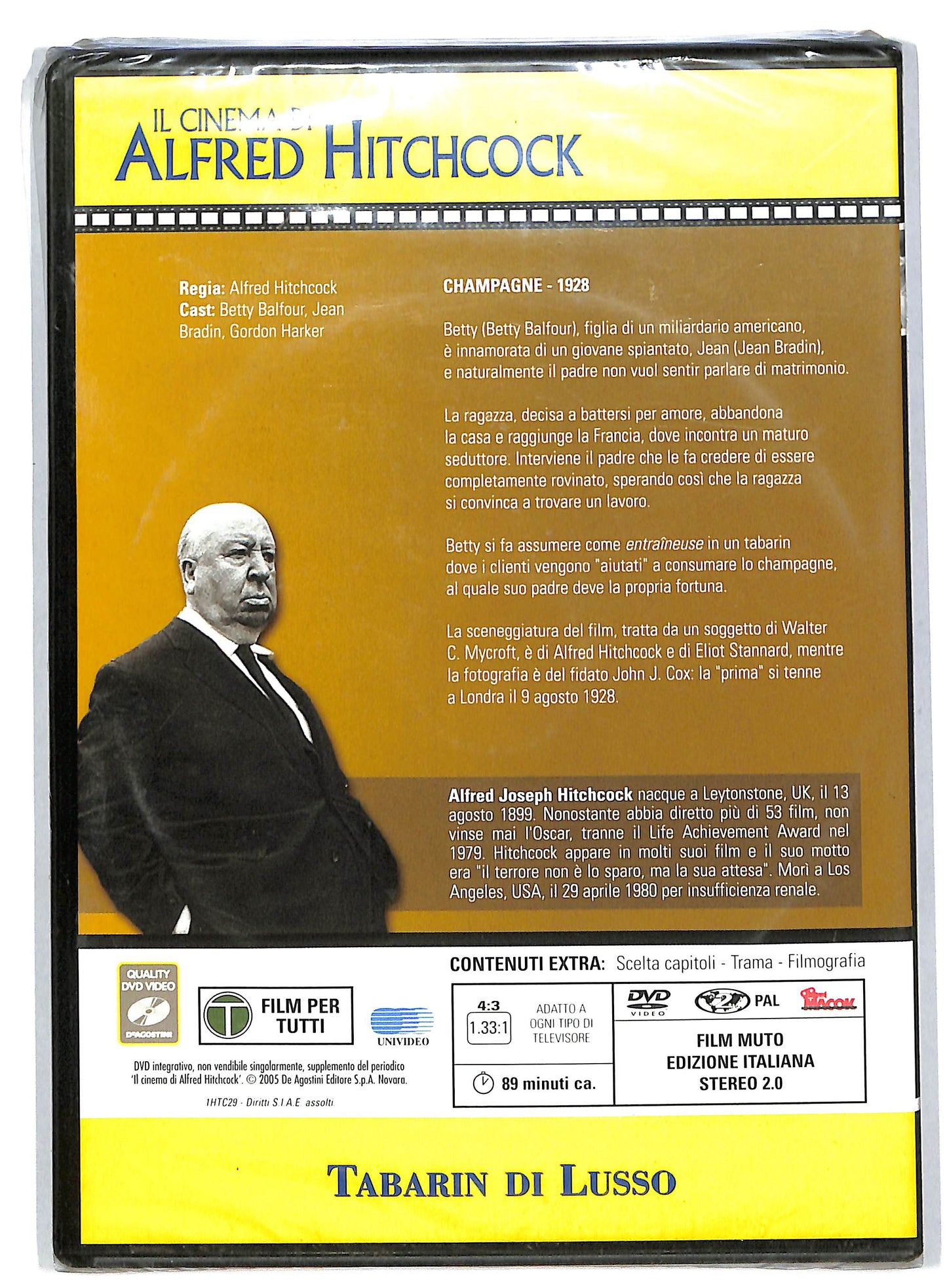 EBOND Alfred Hitchcock - Tabarin Di Lusso EDITORIALE DVD DB553844