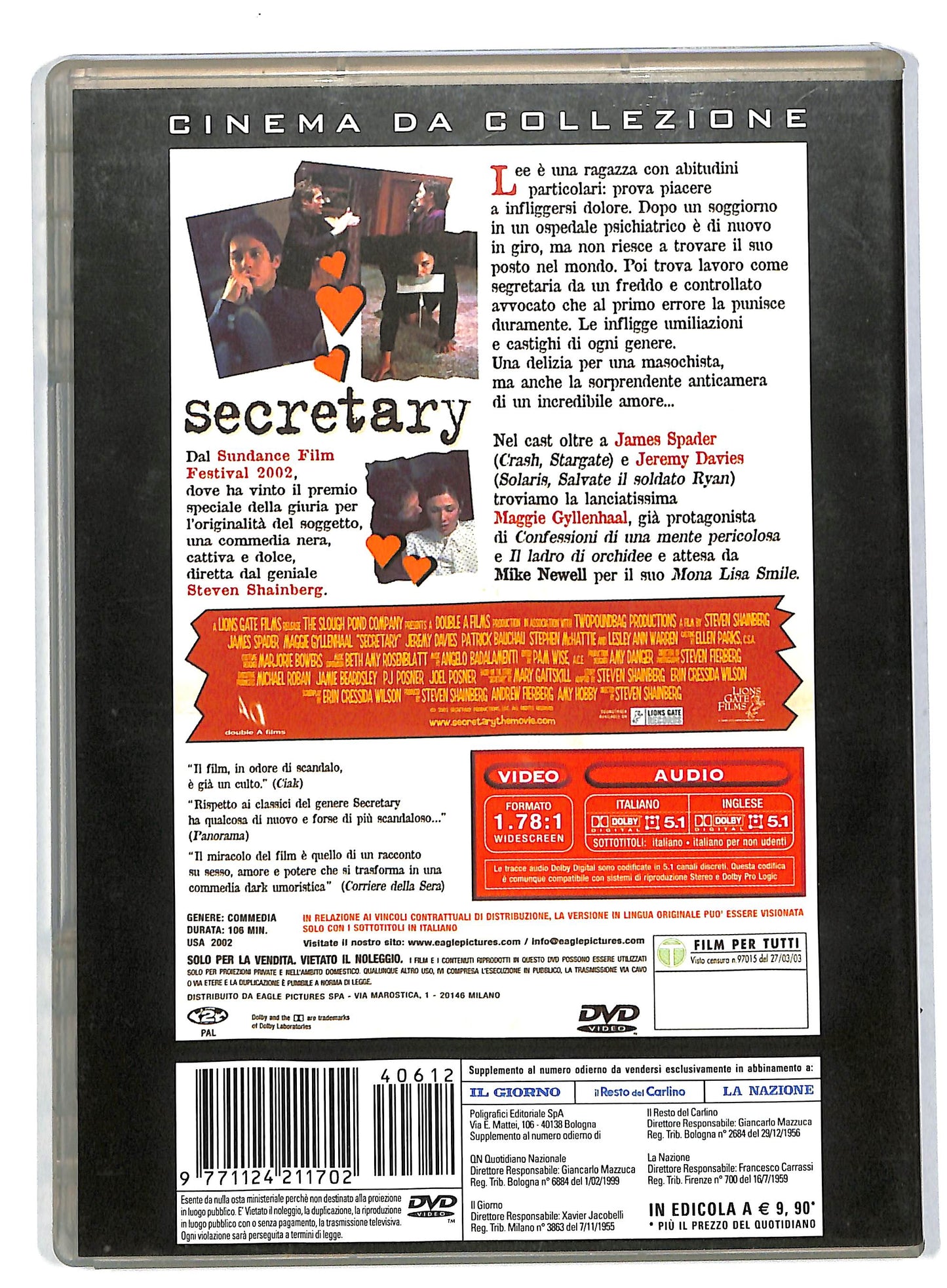 EBOND Secretary EDITORIALE DVD DB553848