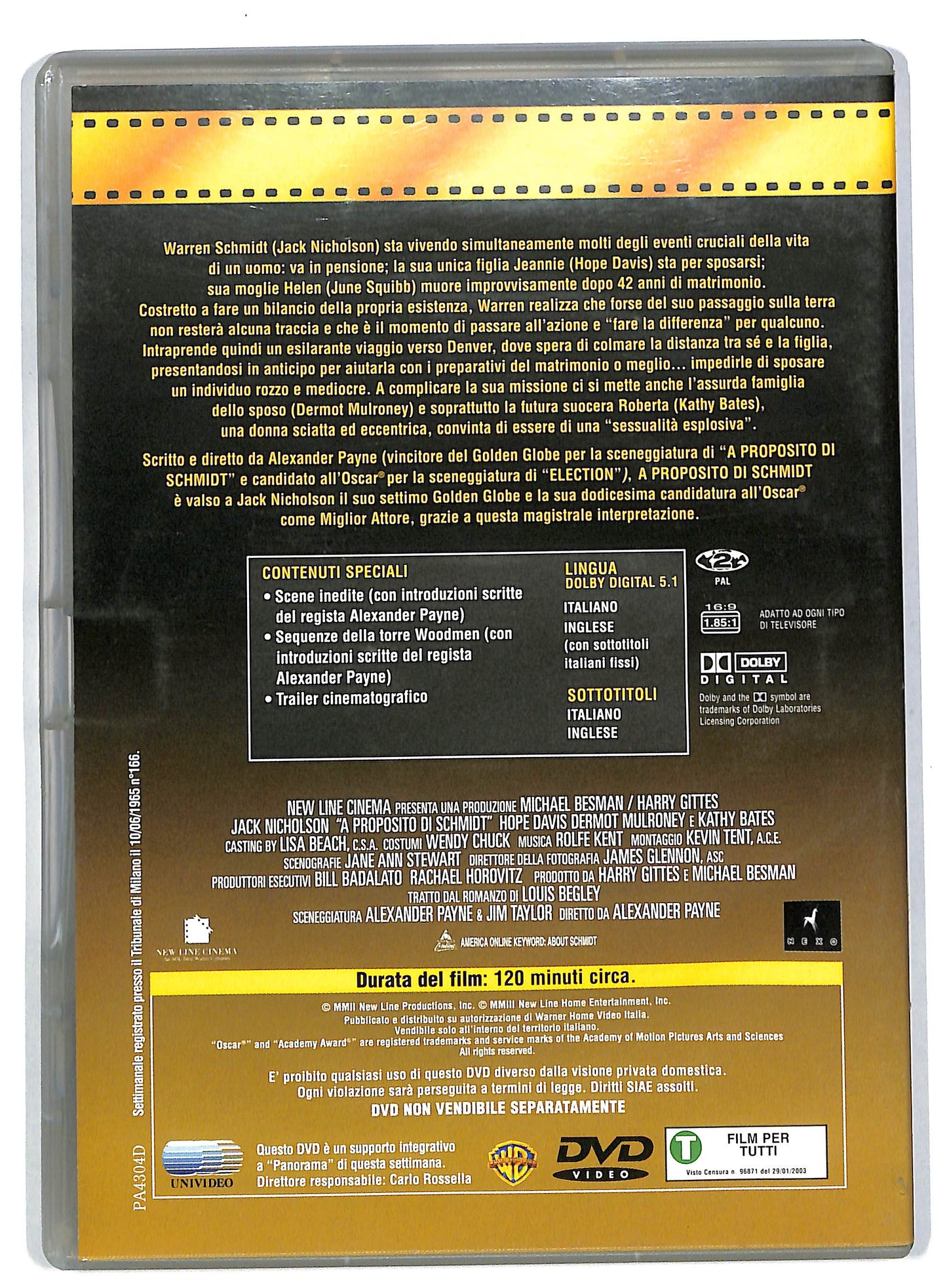 EBOND A proposito di Schmidt EDITORIALE DVD DB553865
