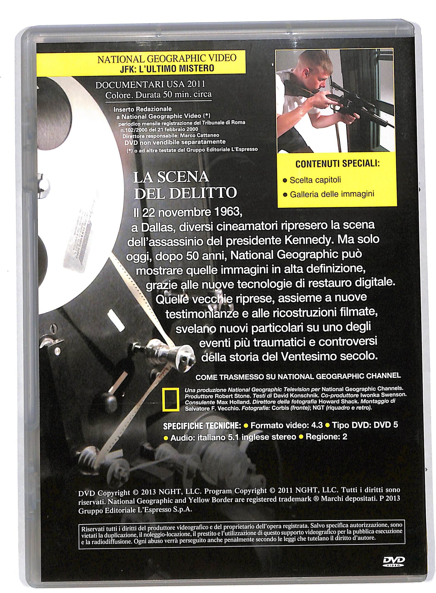 EBOND Jfk l'ultimo mistero - national geographic EDITORIALE DVD DB554106