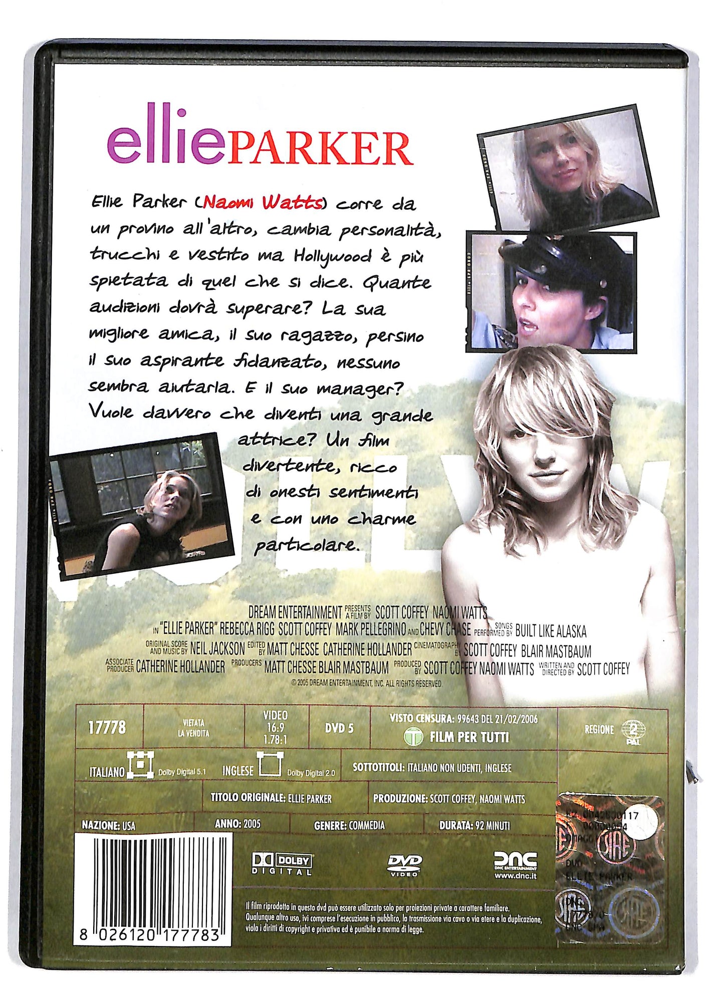 EBOND Ellie Parker DVD DB554110