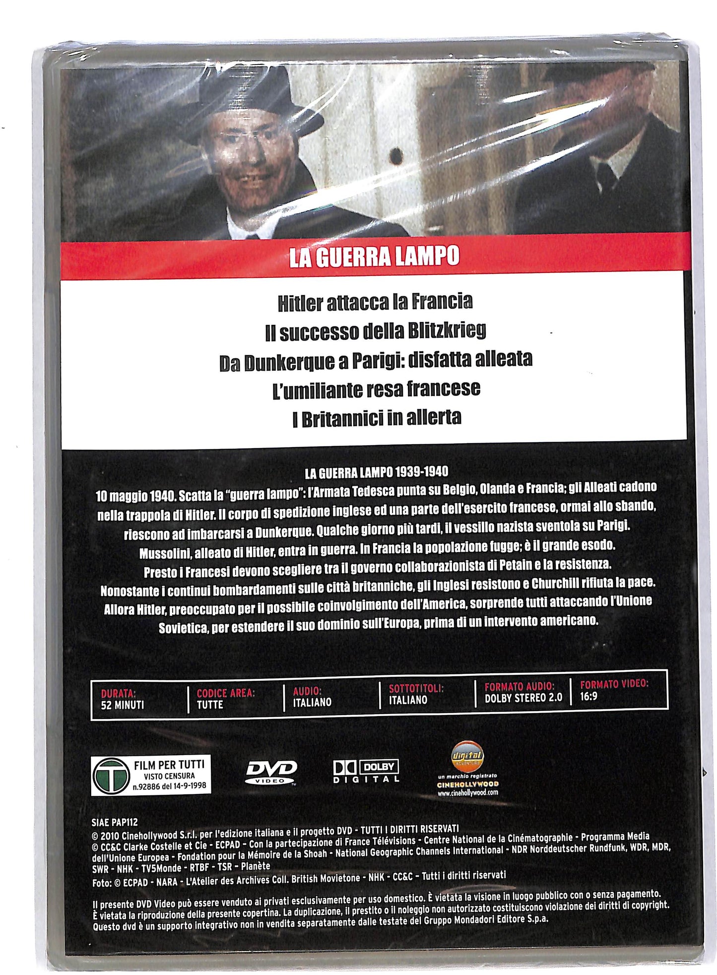 EBOND La guerra lampo - apocalypse la seconda guerra EDITORIALE DVD DB554131