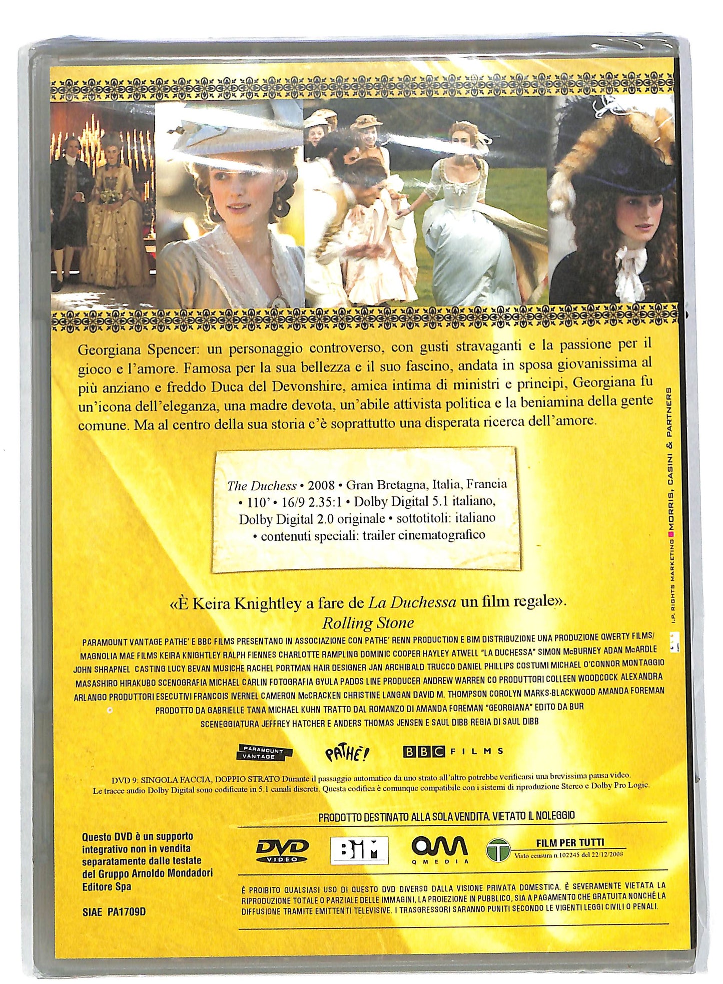 EBOND La Duchessa EDITORIALE DVD DB554149