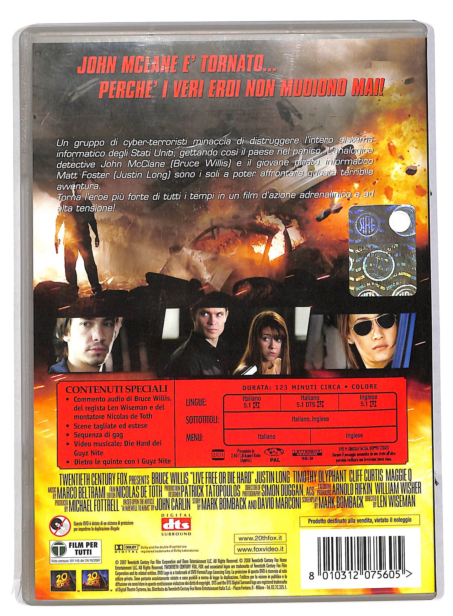 EBOND Die hard - vivere o morire DVD DB555144