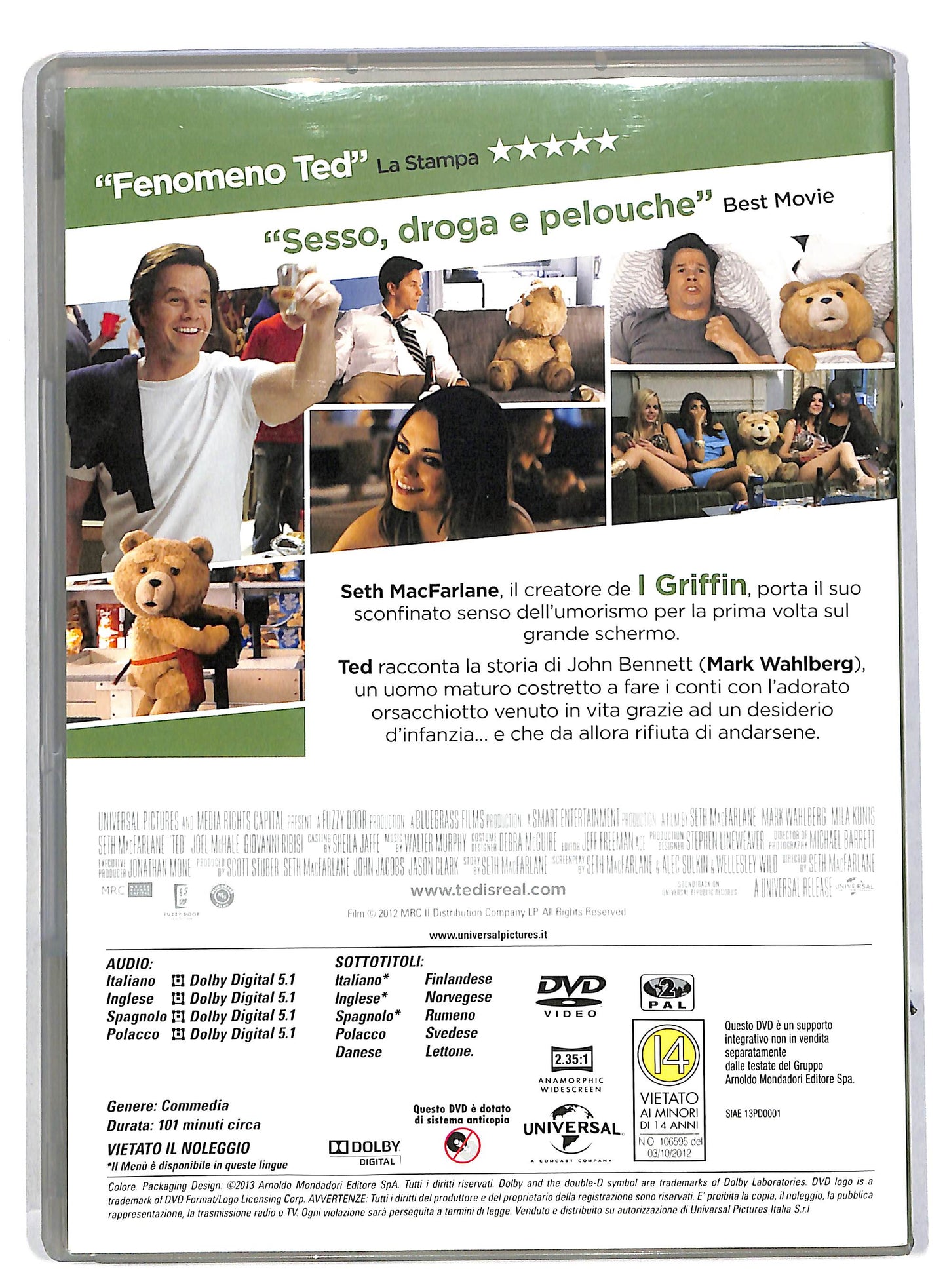 EBOND Ted EDITORIALE DVD DB555156