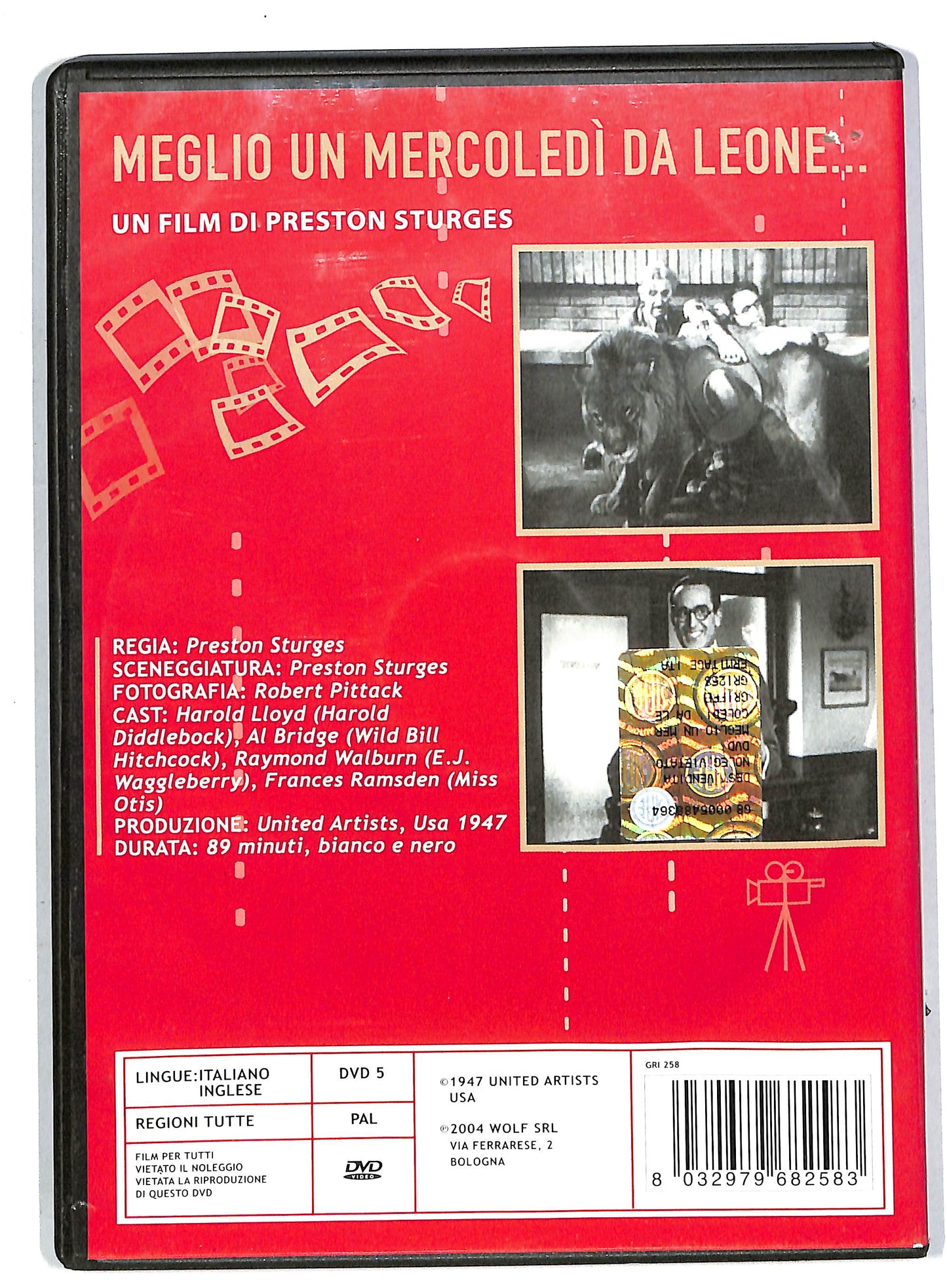 EBOND Meglio Un Mercoledi Da Leone DVD DB555404