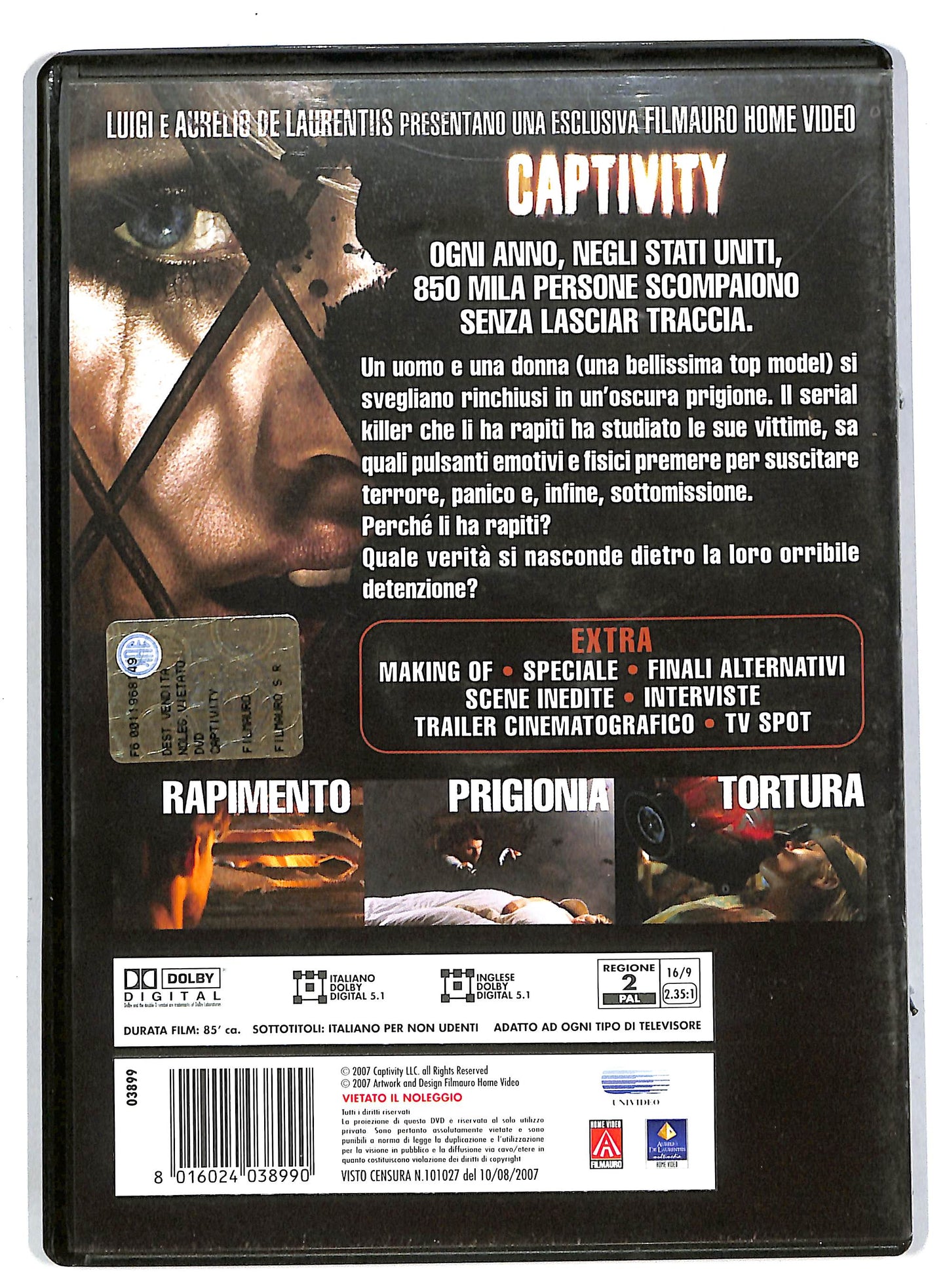 EBOND Captivity DVD DB555444