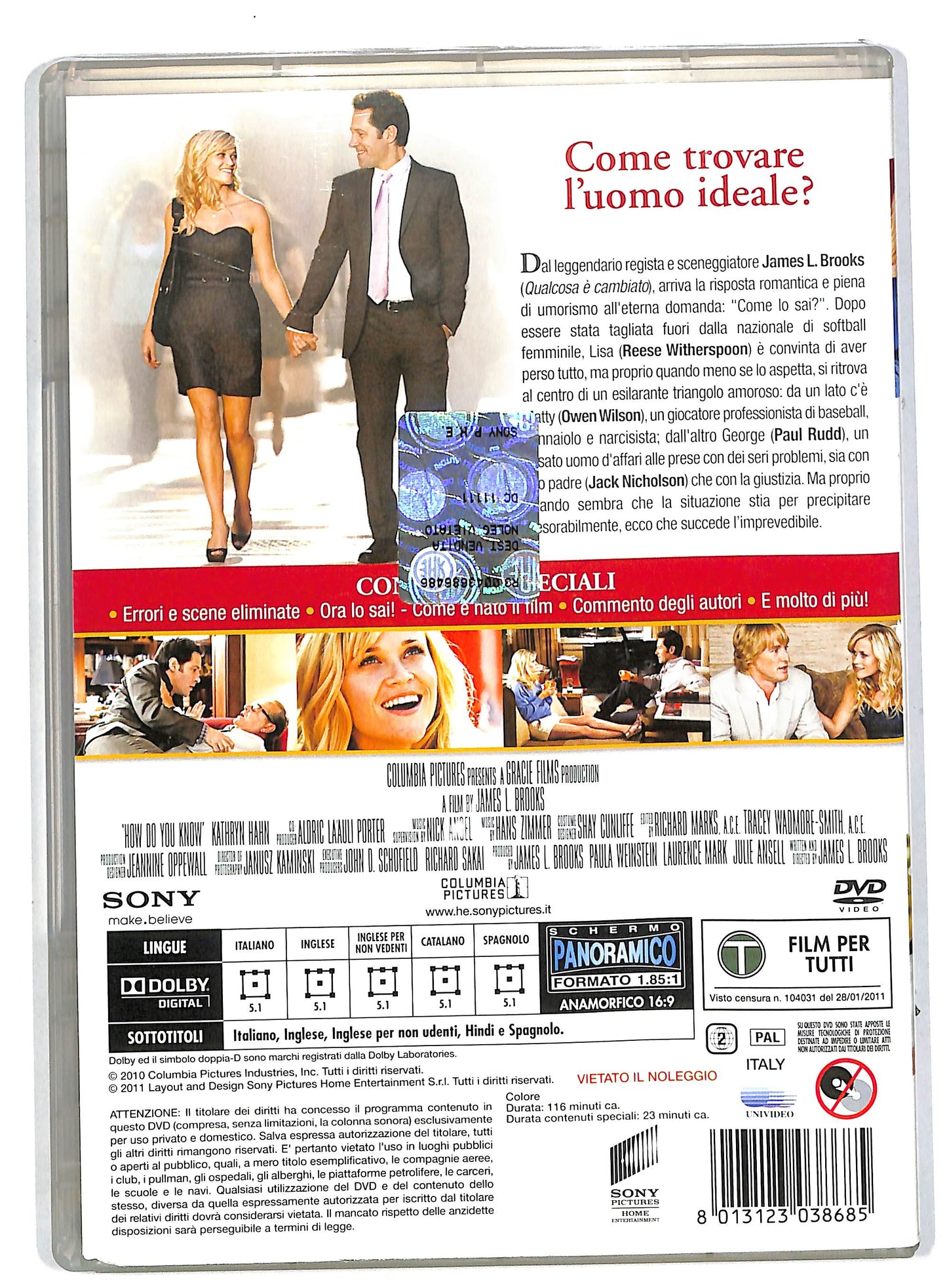 EBOND Come lo sai DVD DB555622
