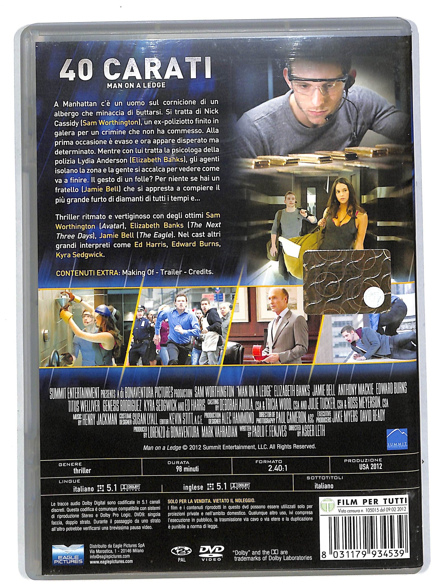EBOND 40 Carati DVD DB555655