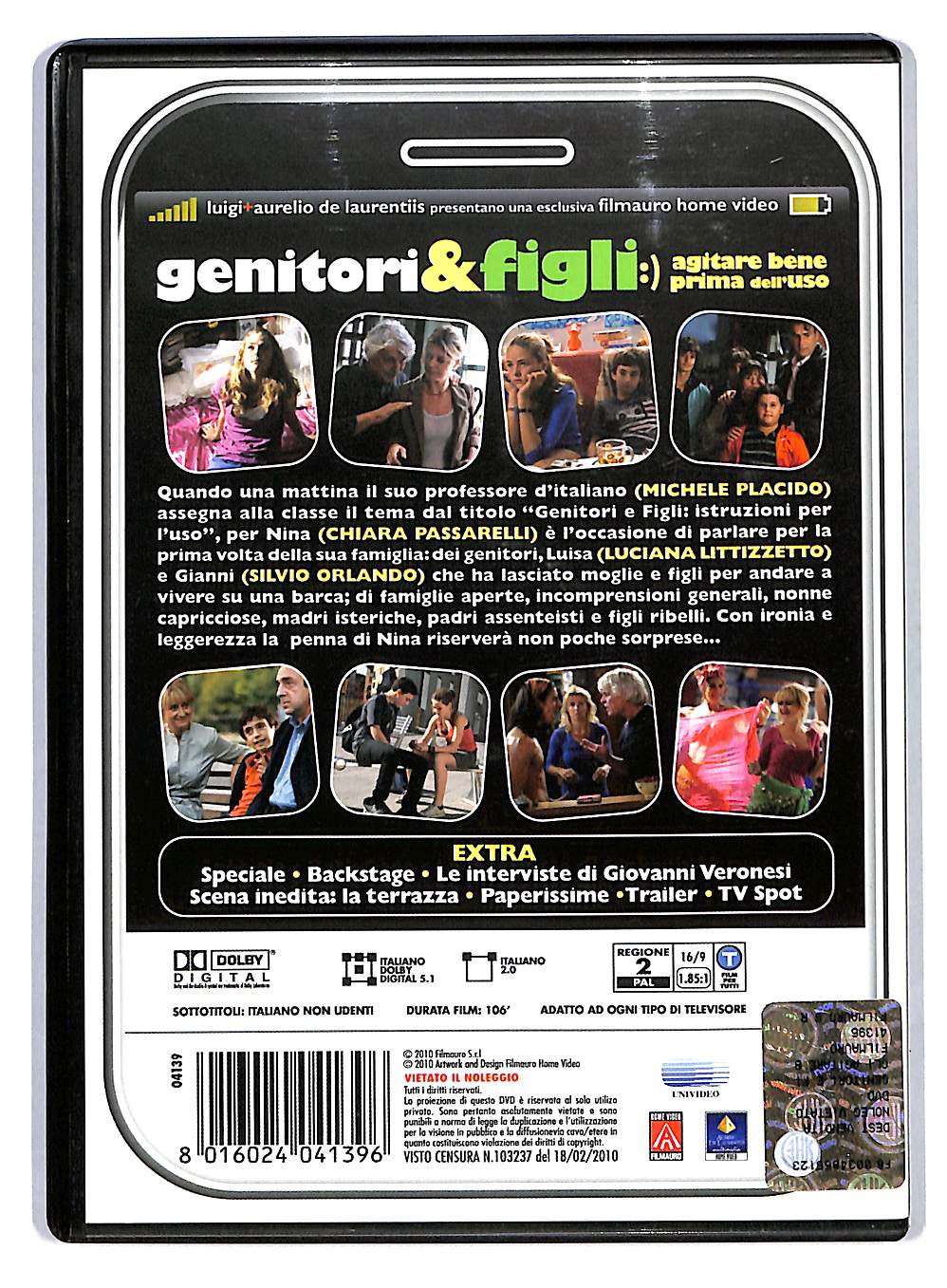 EBOND Genitori e figli - agitare bene prima dell'uso DVD DB556045
