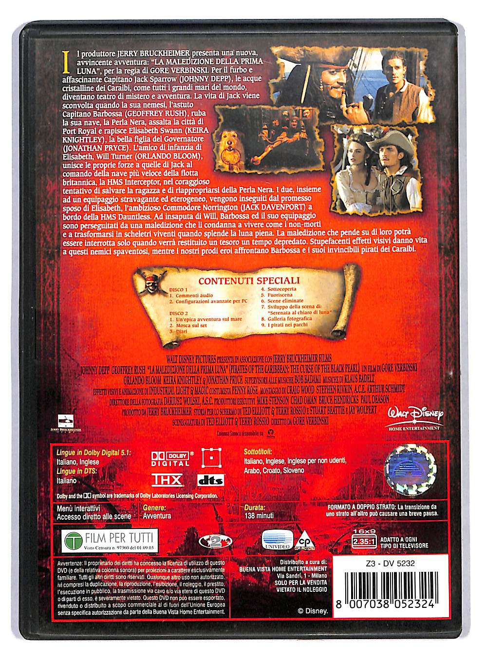 EBOND La maledizione della prima luna Edizione 2 Dischi DVD DB556055