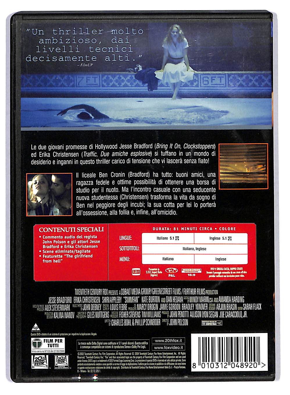 EBOND Swimfan - La piscina della paura DVD DB556057
