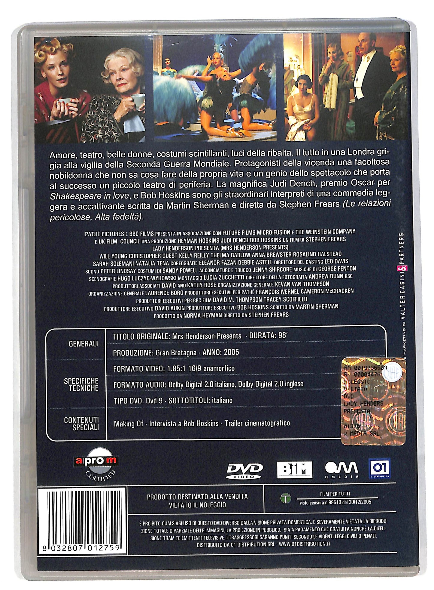 EBOND Lady Henderson presenta DVD DB556428