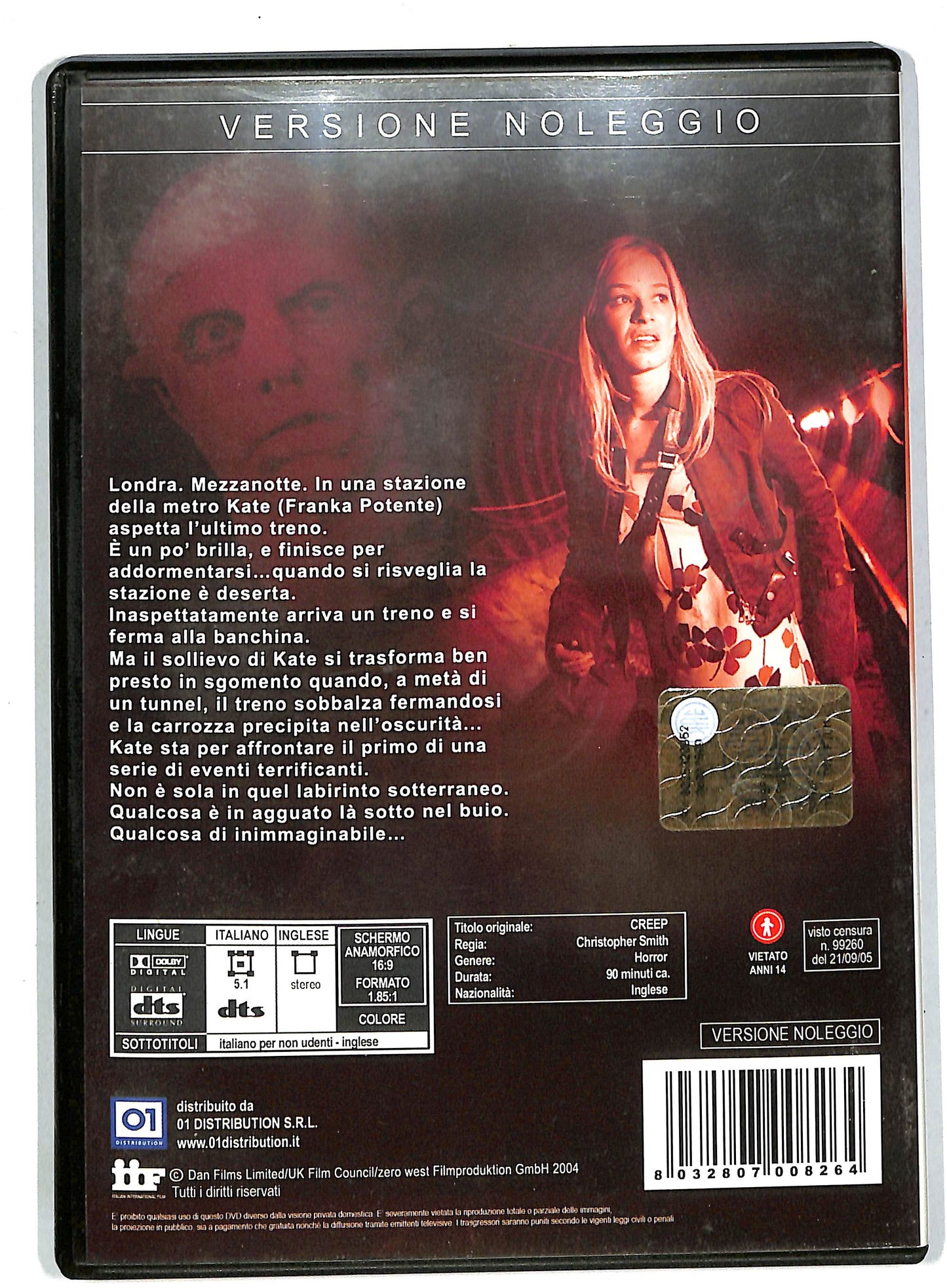 EBOND Creep - Il chirurgo NOLEGGIO DVD DB556609
