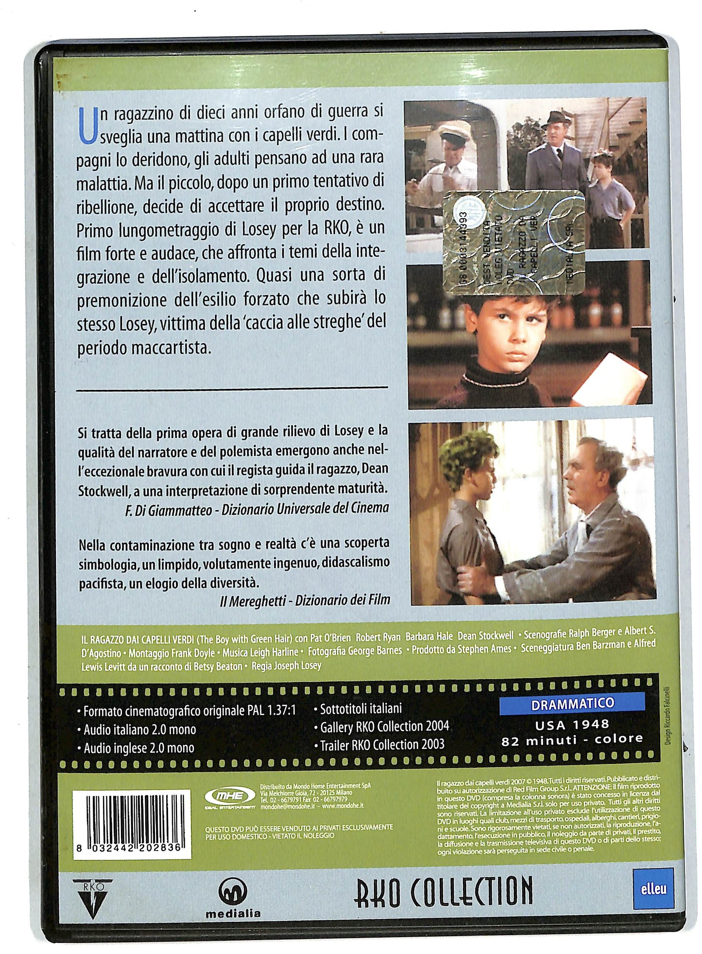 EBOND Il Ragazzo Dai Capelli Verdi DVD DB556657
