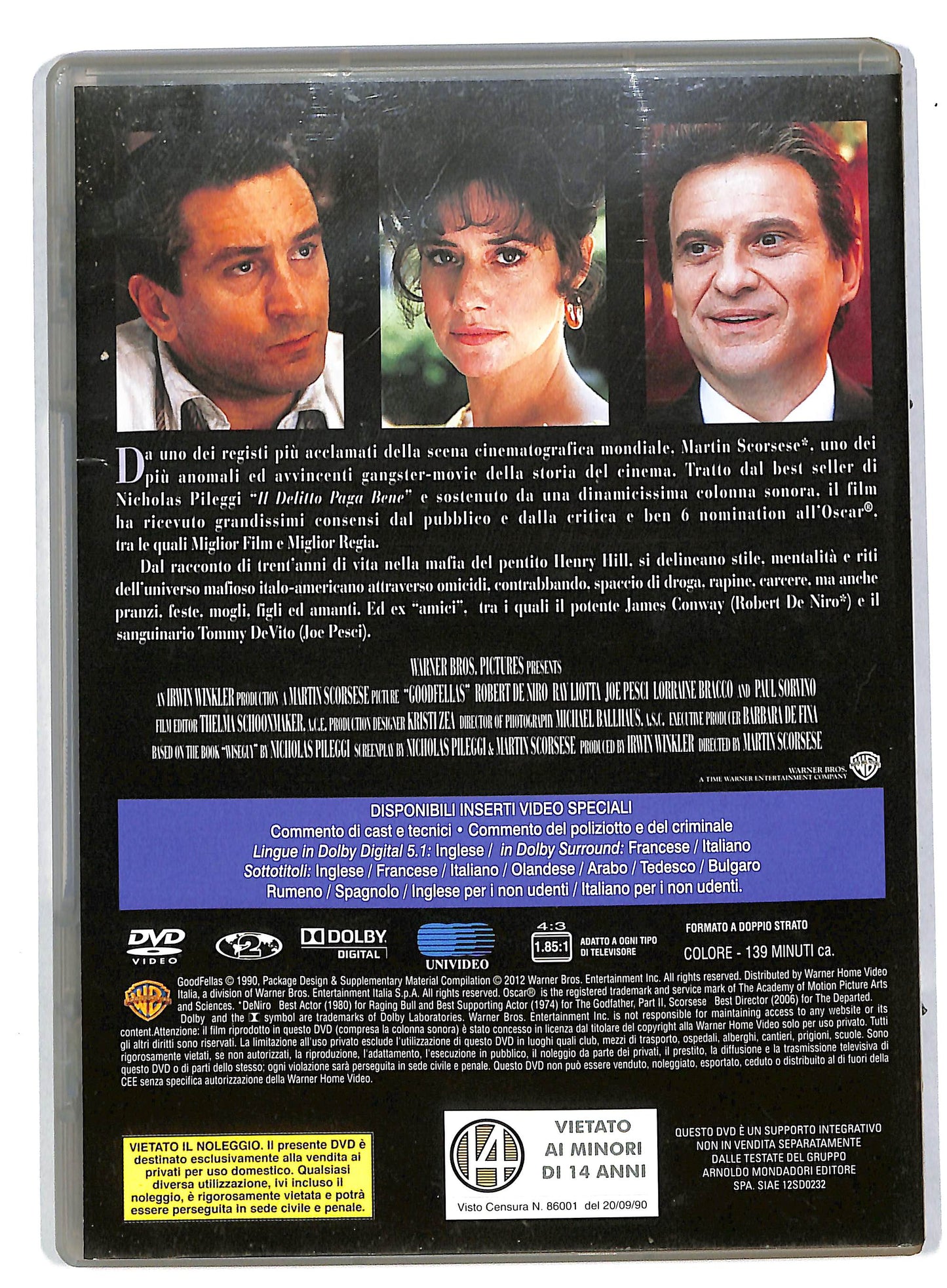 EBOND Quei bravi ragazzi EDITORIALE DVD DB557122