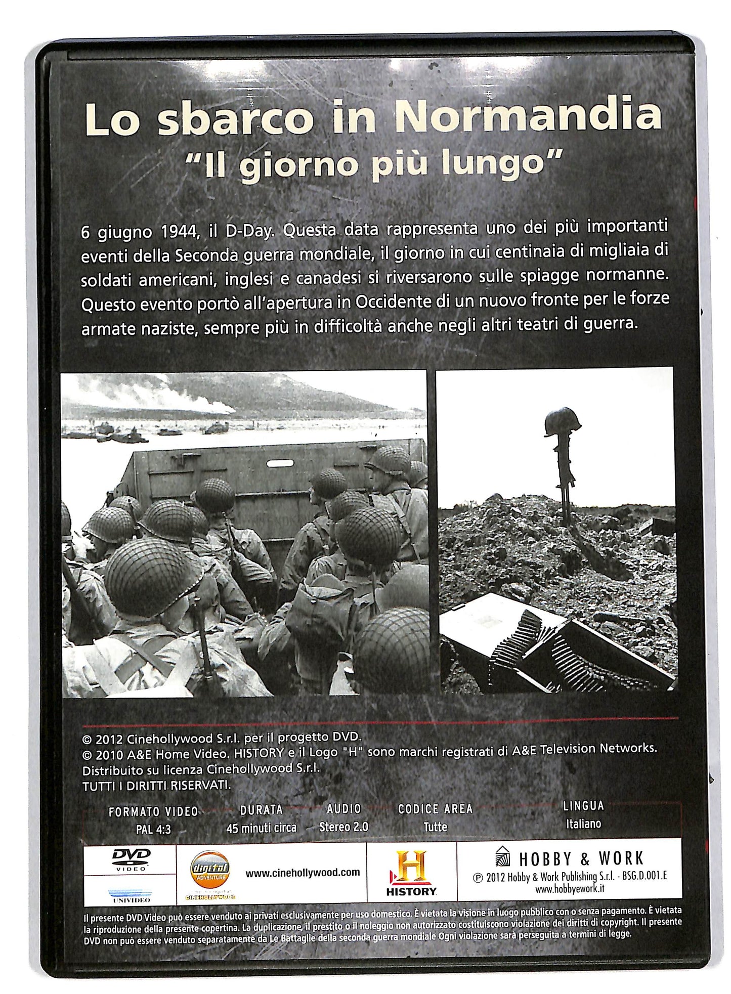 EBOND Lo sbarco in Normandia - le battaglie della EDITORIALE DVD DB557135