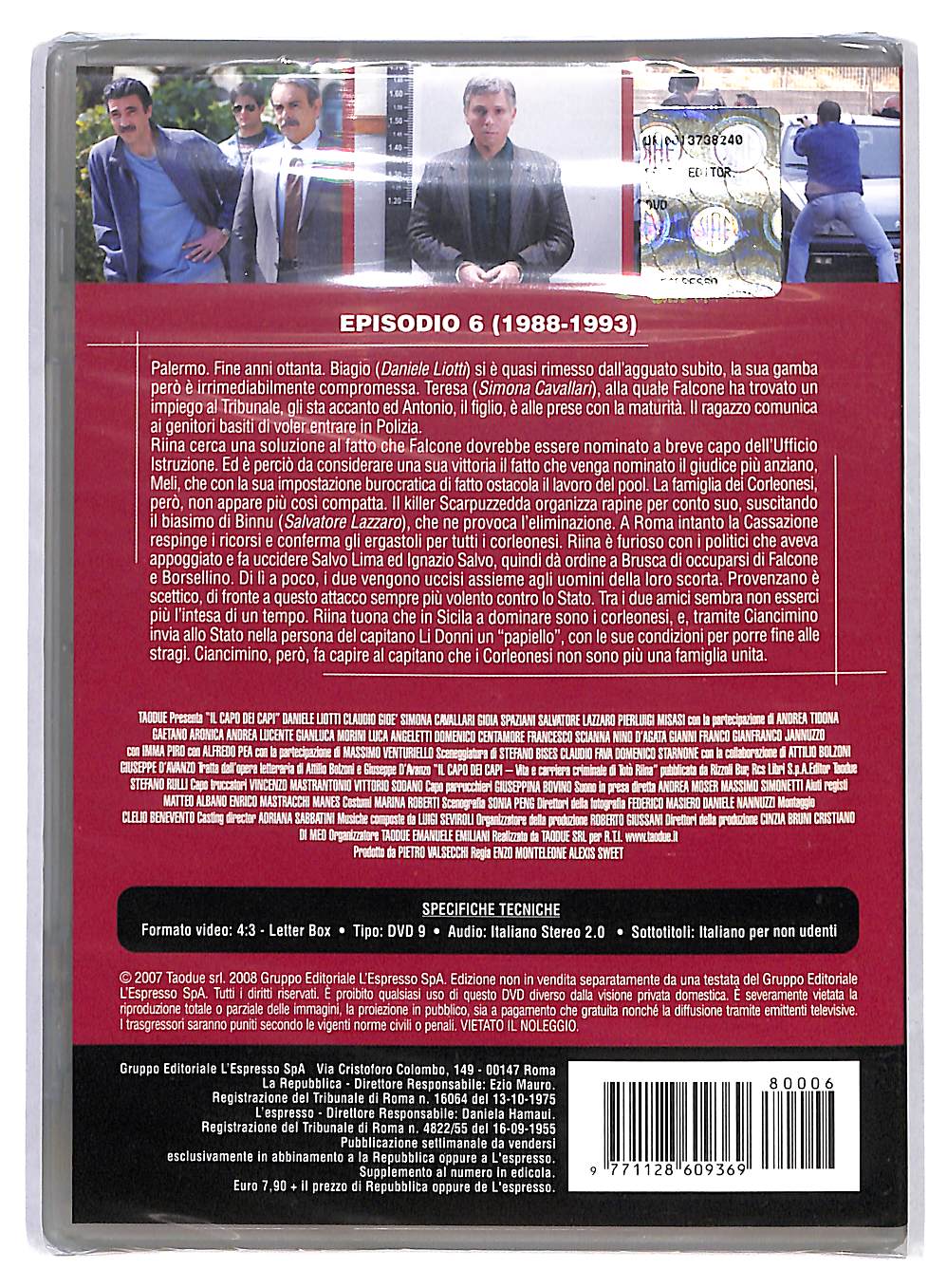 EBOND Il capo dei capi Episodio 6 EDITORIALE DVD DB557616