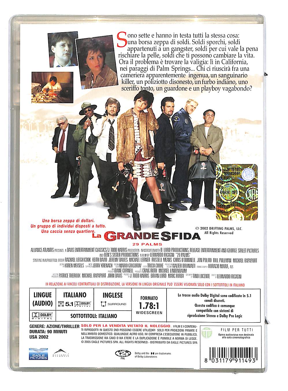 EBOND La grande sfida (2002) (SLIM CASE) DVD DB557633