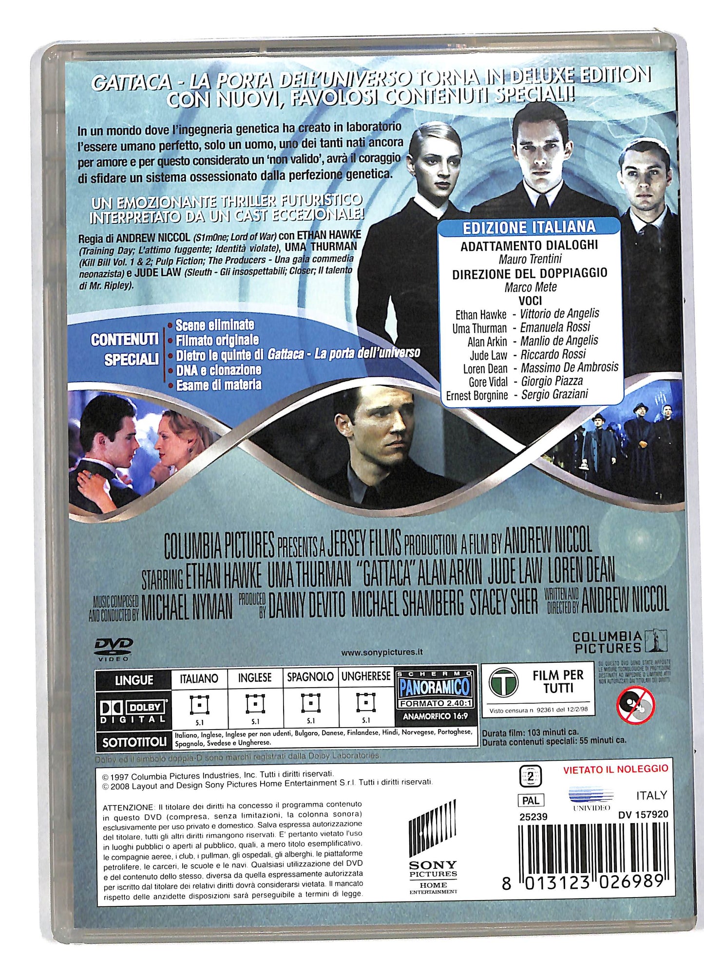EBOND Gattaca La Porta Dell'universo Deluxe Edition DVD DB557804