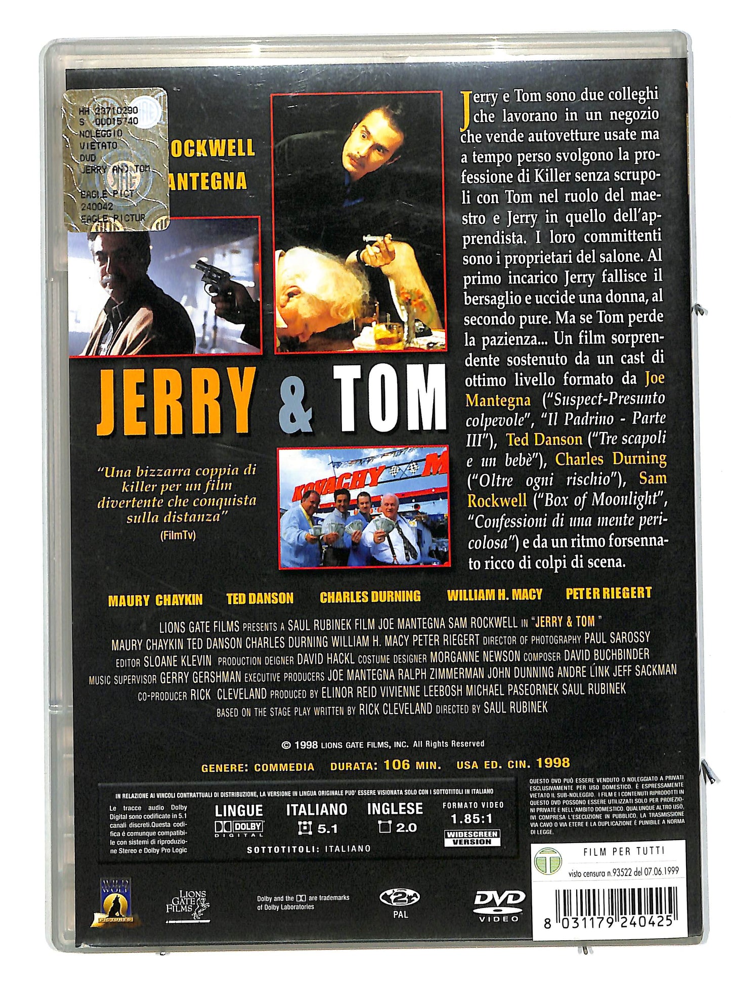 EBOND Jerry e tom SLIMCASE DVD DB557833