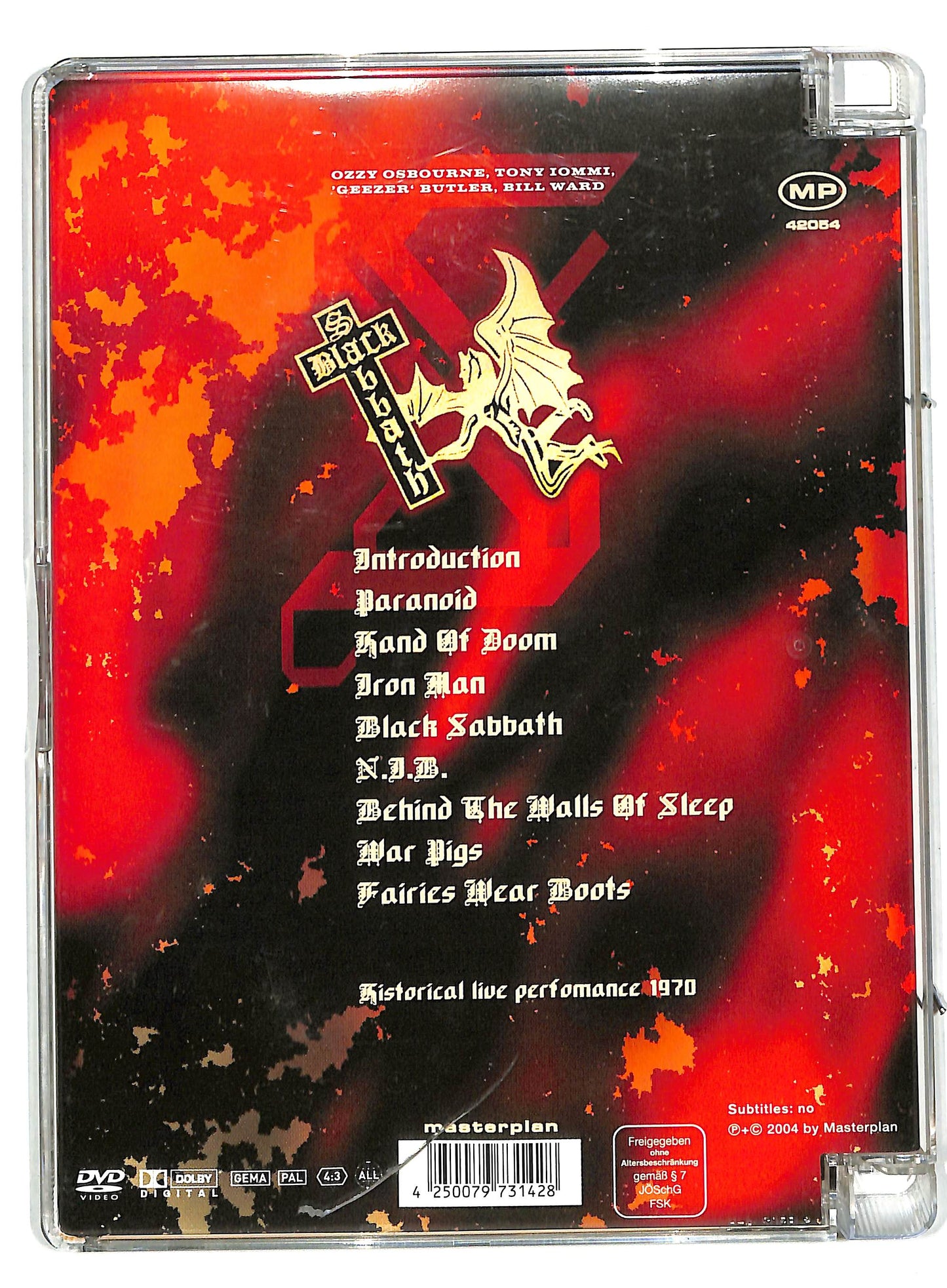 EBOND Black Sabbath In Concert SJB DVD DB557847
