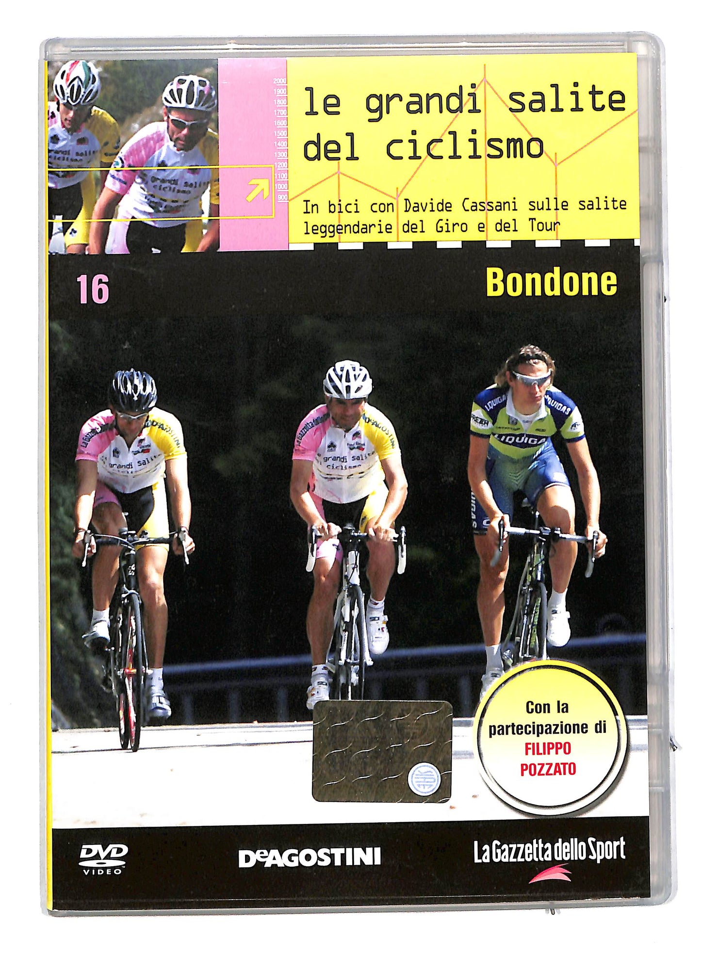 EBOND Le grandi salite del ciclismo vol 16 - bondone EDITORIALE DVD DB557854