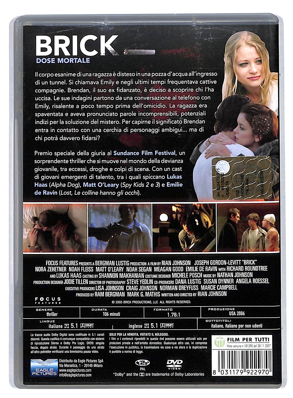EBOND Brick - Dose Mortale Ex Noleggio DVD DB558160