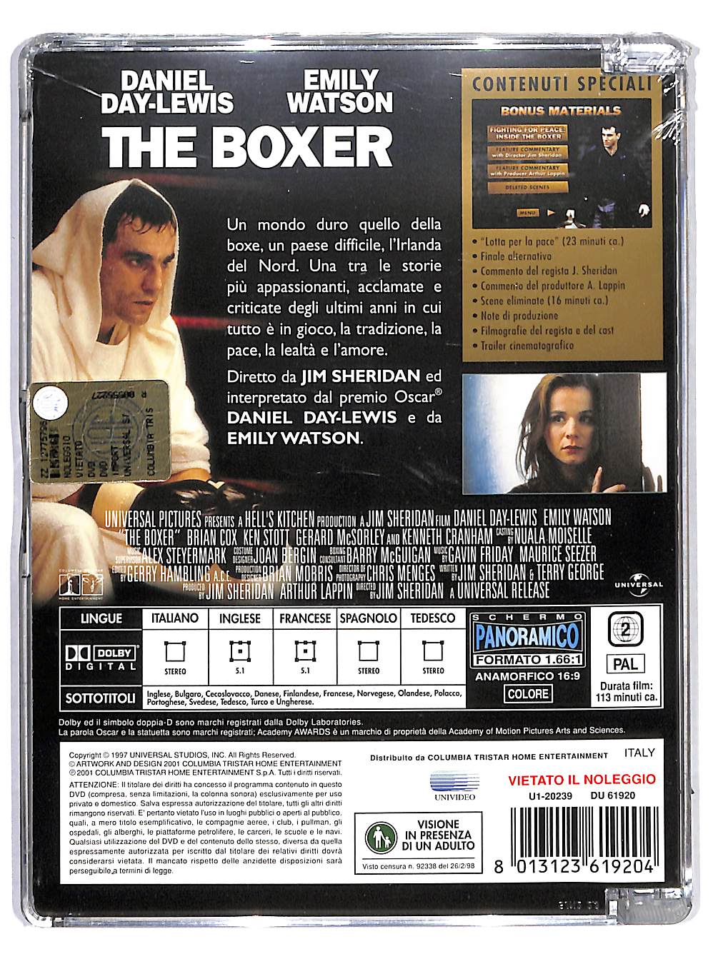 EBOND The Boxer SJB DVD DB558401