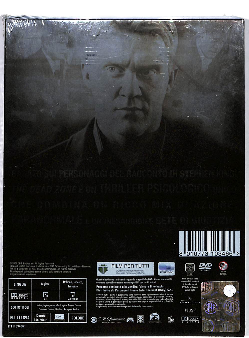 EBOND The Dead Zone Stagione 4 DIGIPACK DVD DB558411