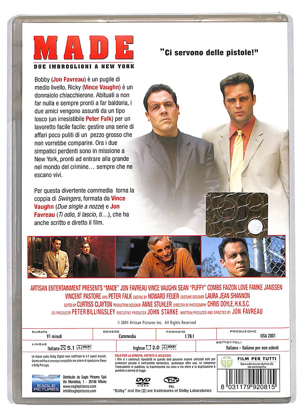 EBOND Made - Due imbroglioni a New York DVD DB558450