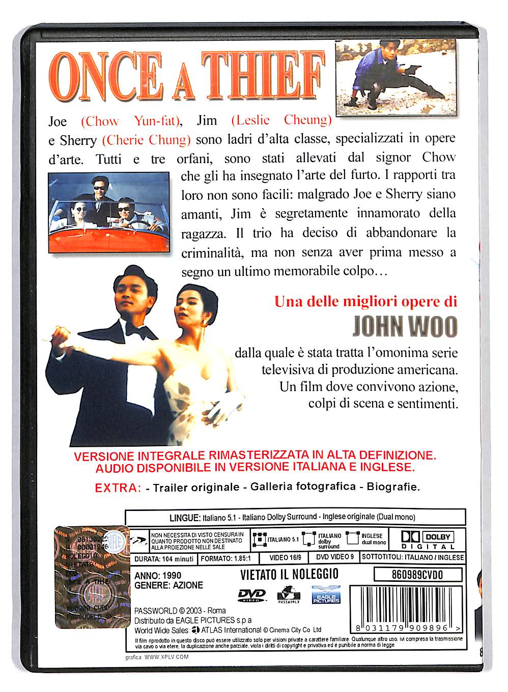 EBOND Once a Thief DVD DB558610