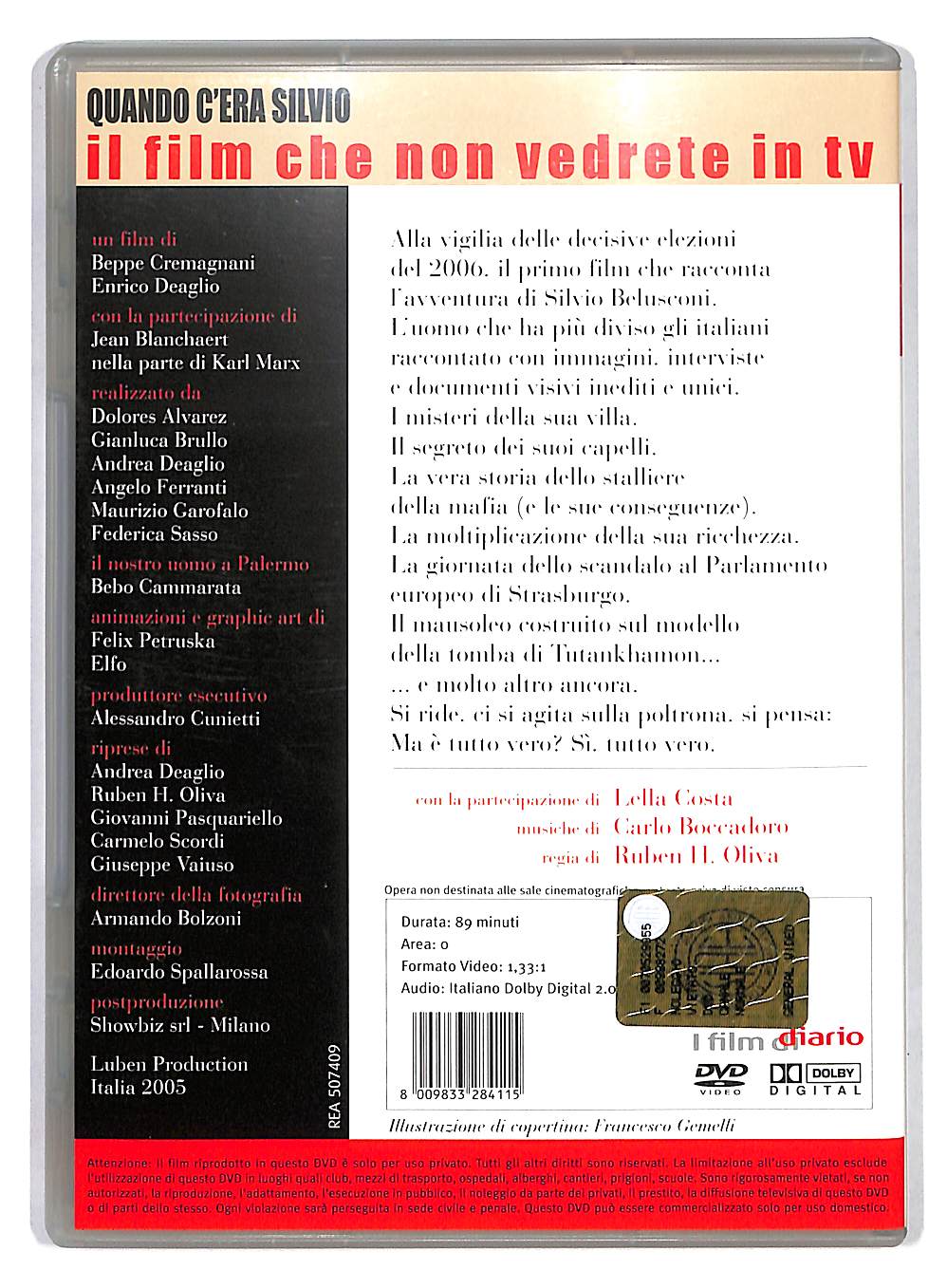 EBOND Quando c'era Silvio DVD DB558625