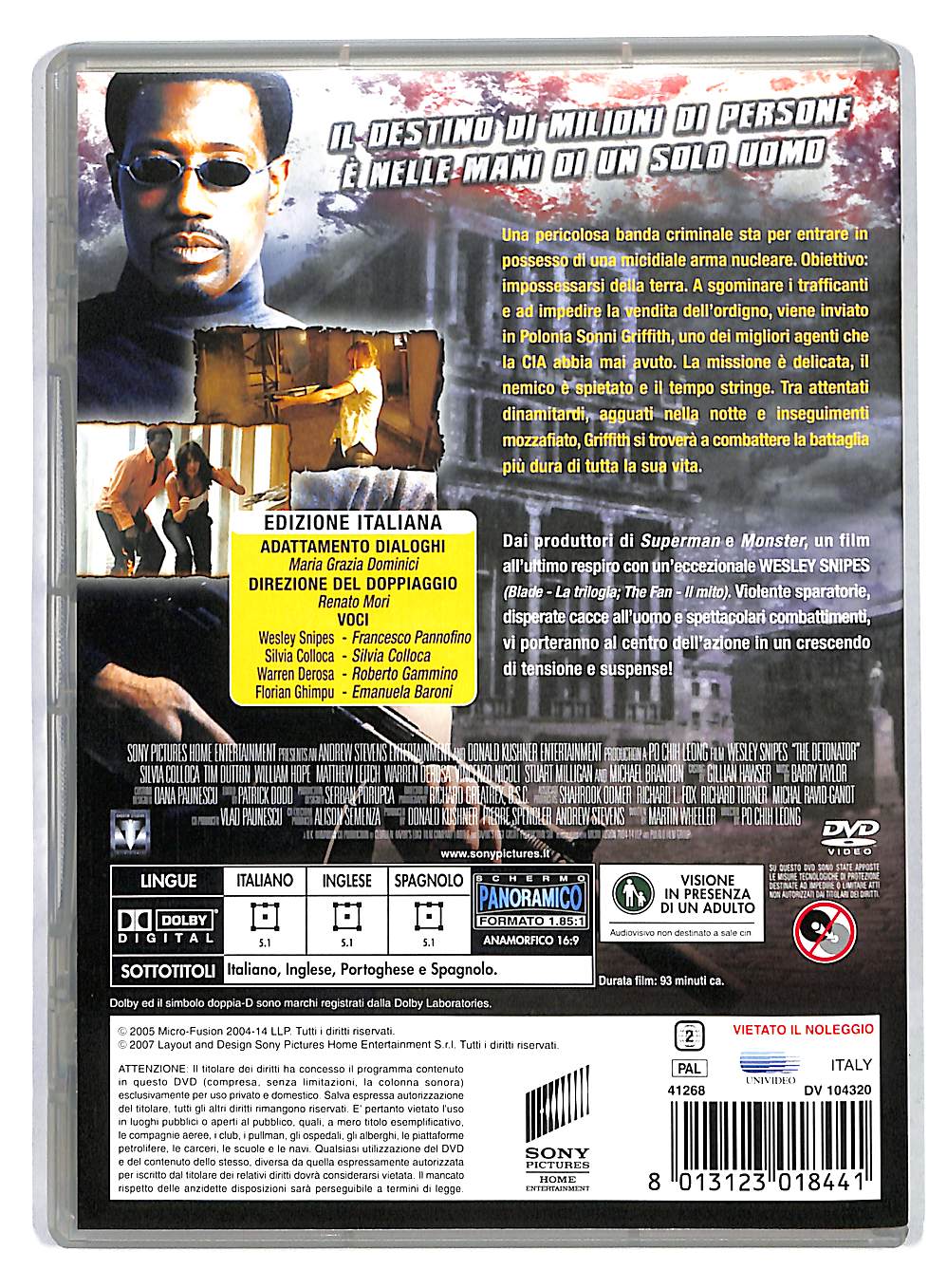 EBOND Detonator - Gioco mortale DVD DB558641